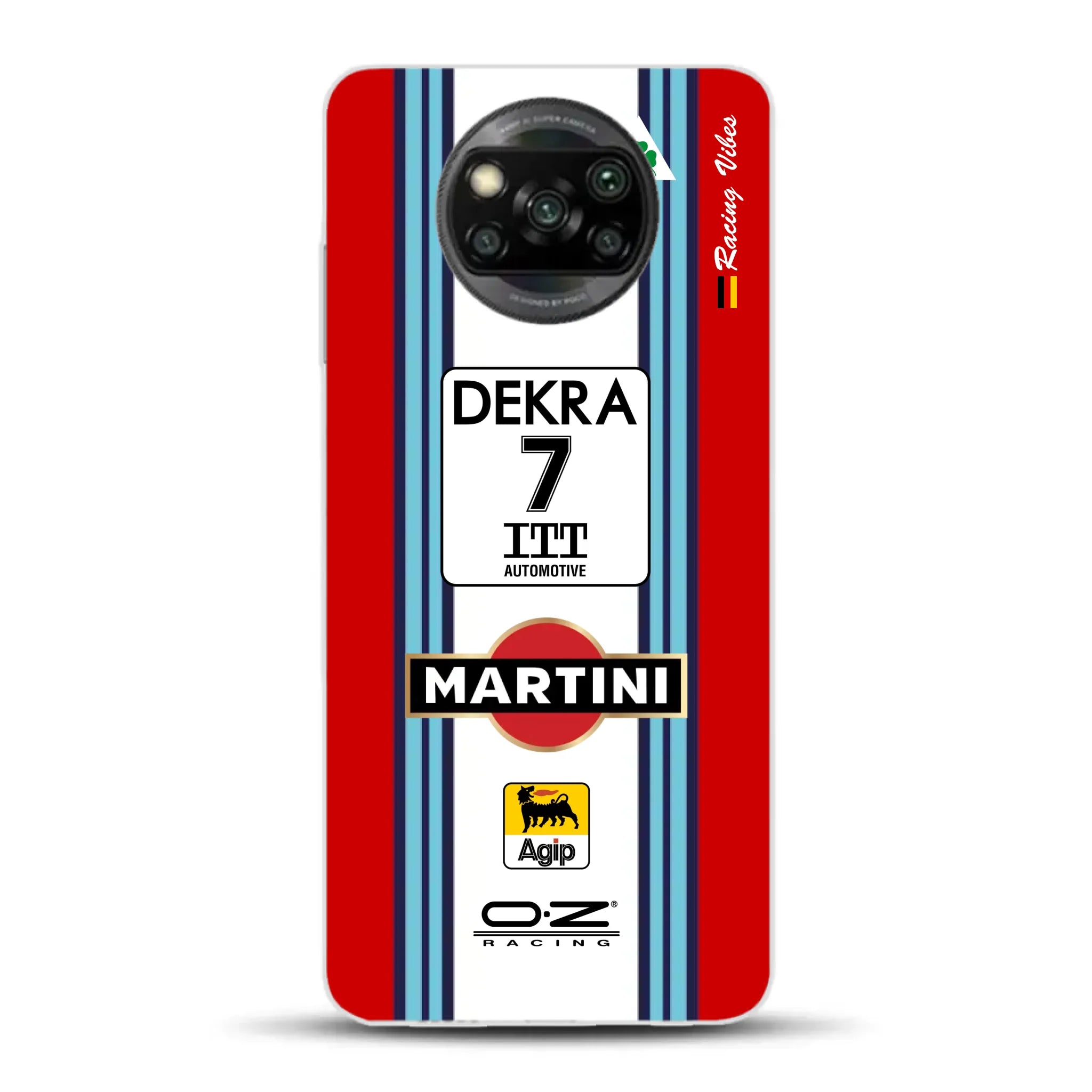155 V6 TI #7 Nannini Alfa Corse DTM 1995 Livery - Custodia per cellulare personalizzata per Xiaomi