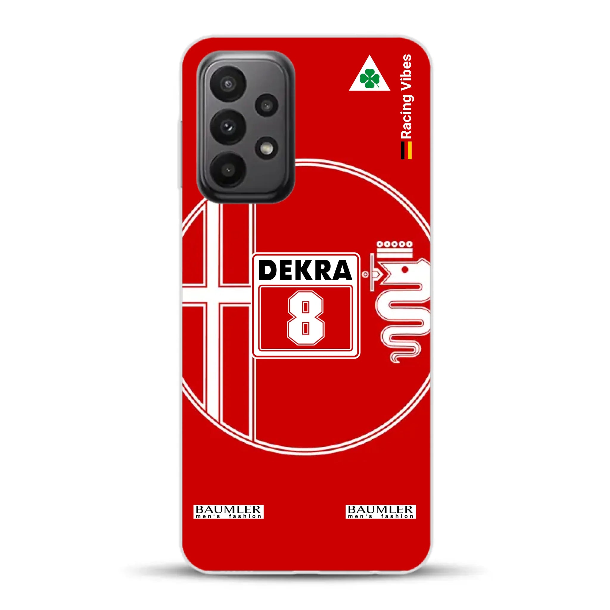 155 V6 TI #8 Larini DTM Champion 1993 Livery - Custodia per cellulare personalizzata per Samsung