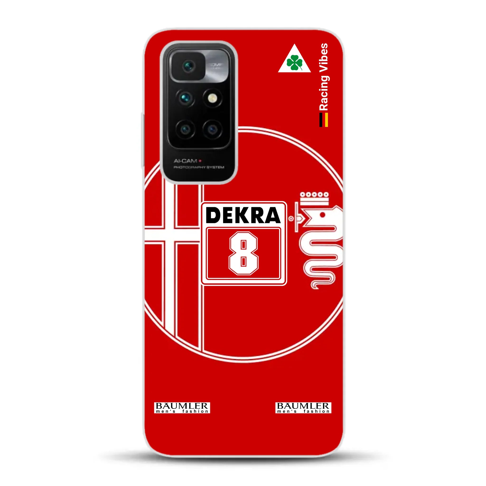 155 V6 TI #8 Larini DTM Champion 1993 Livery - Custodia per cellulare personalizzata per Xiaomi
