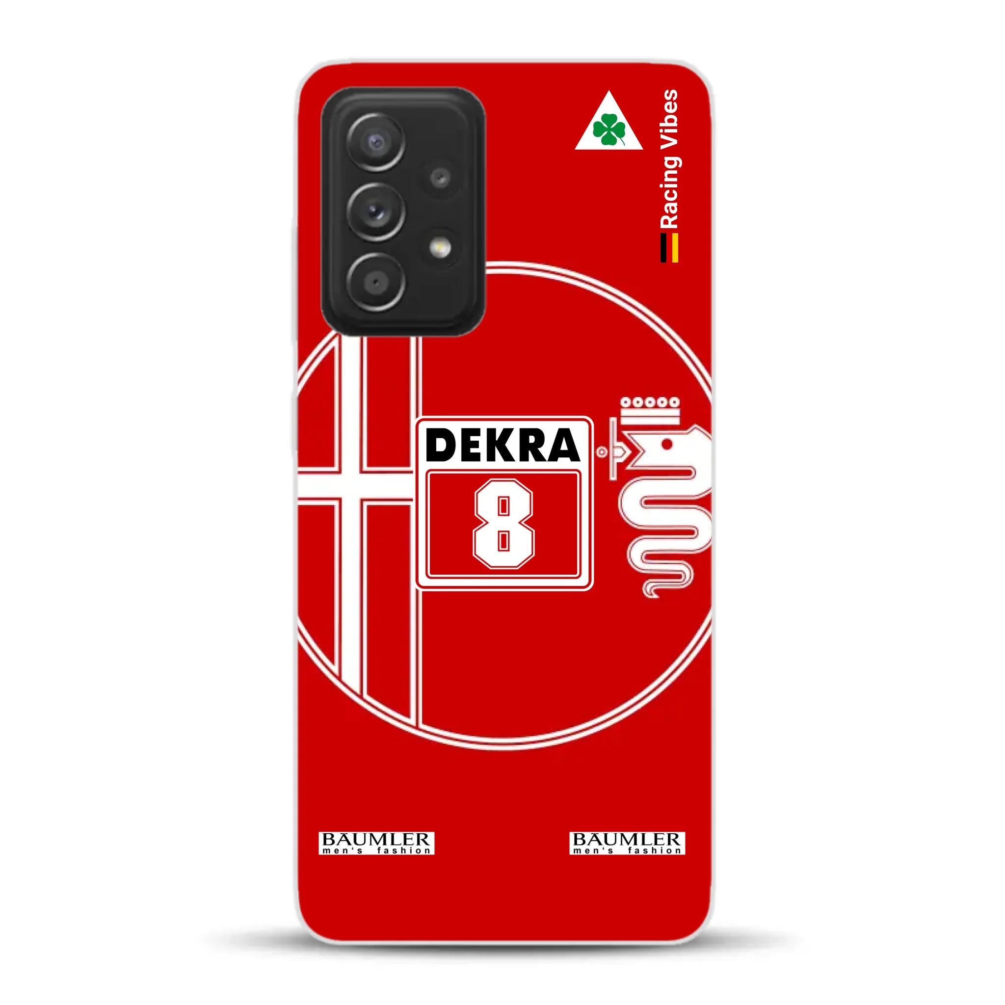 155 V6 TI #8 Larini DTM Champion 1993 Livery - Custodia per cellulare personalizzata per Samsung