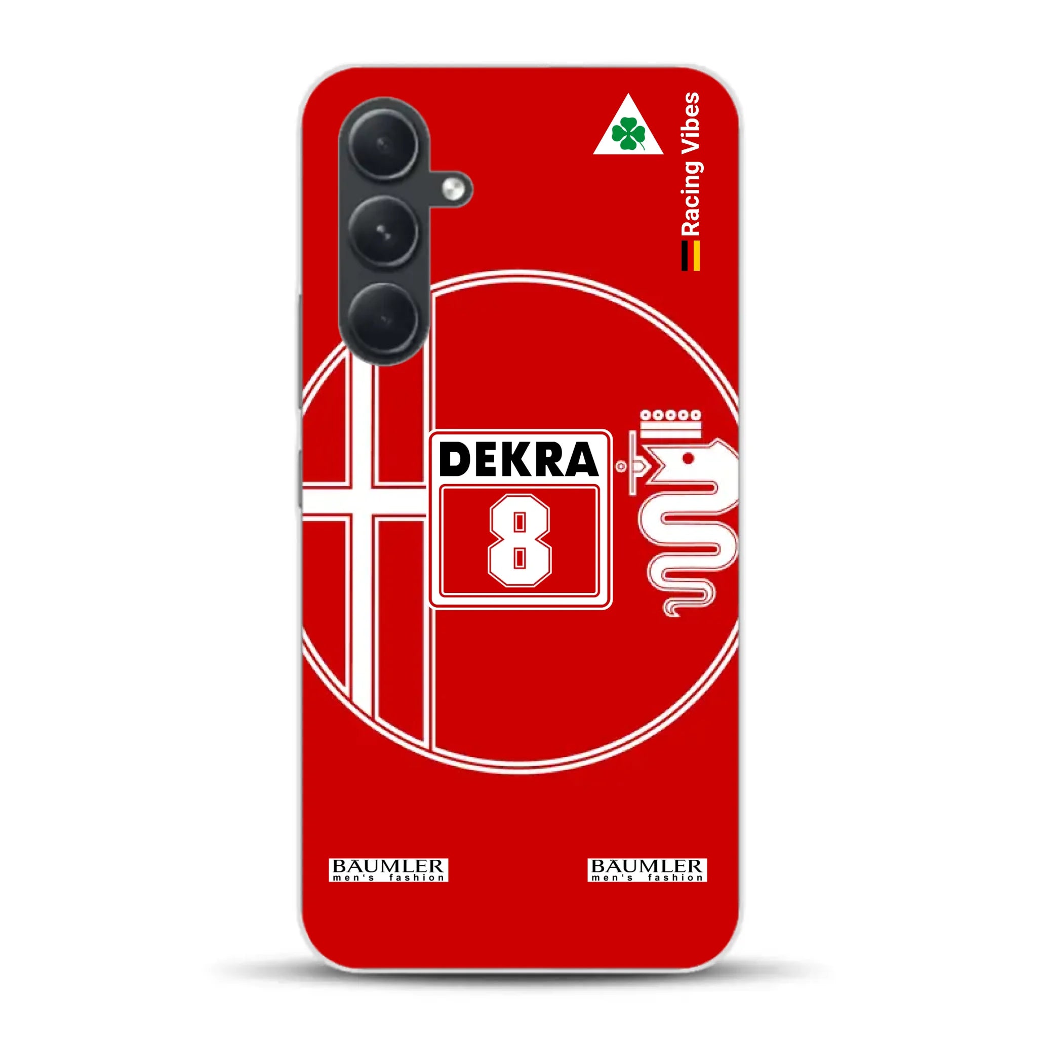 155 V6 TI #8 Larini DTM Champion 1993 Livery - Custodia per cellulare personalizzata per Samsung