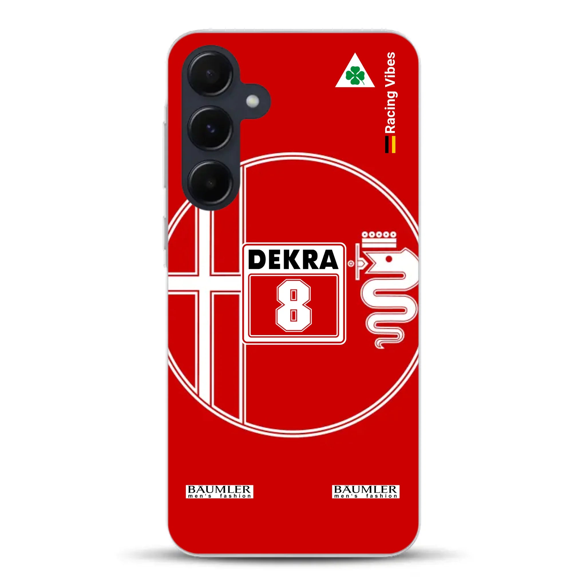 155 V6 TI #8 Larini DTM Champion 1993 Livery - Custodia per cellulare personalizzata per Samsung