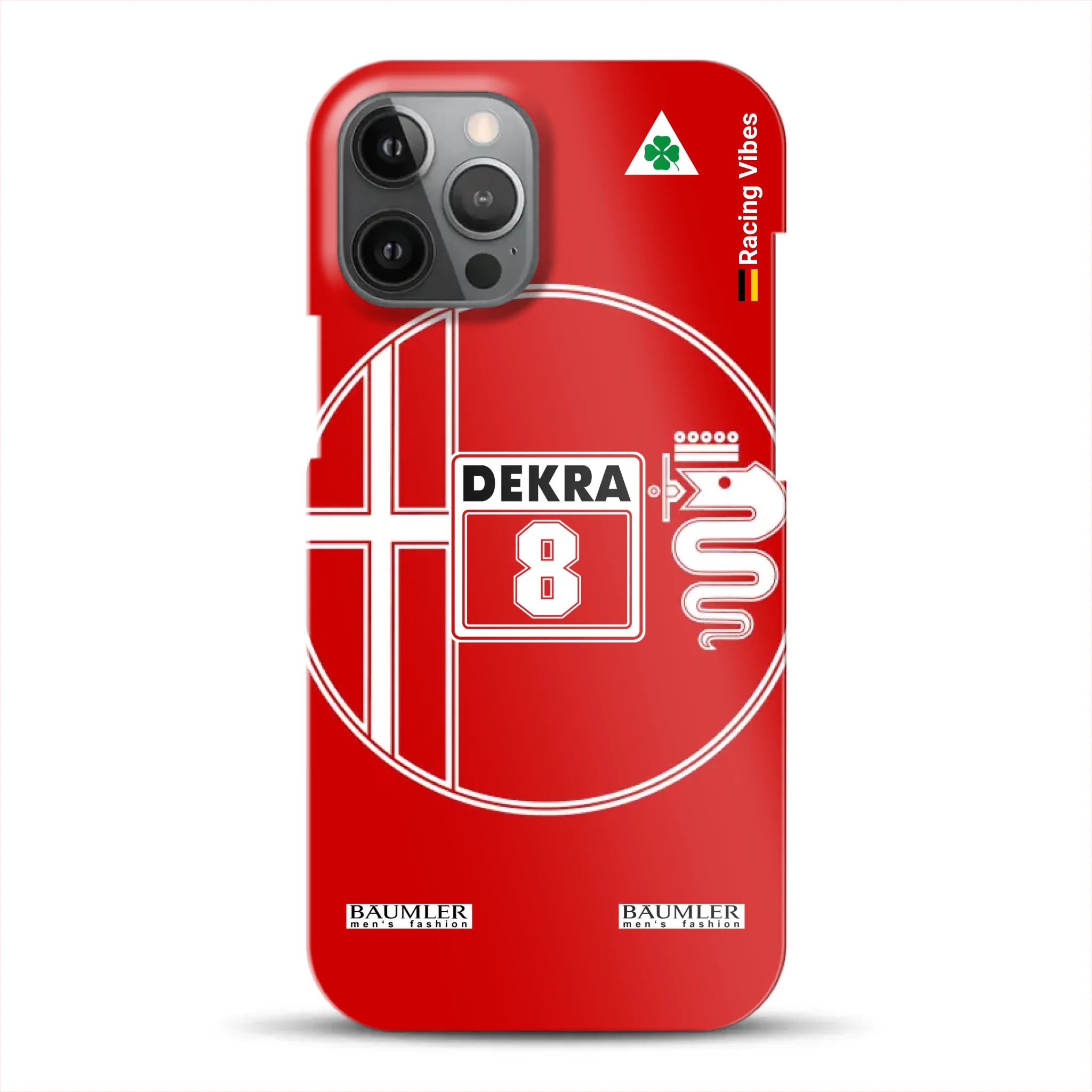 155 V6 TI #8 Larini DTM Champion 1993 Livery - Hard case pour iPhone