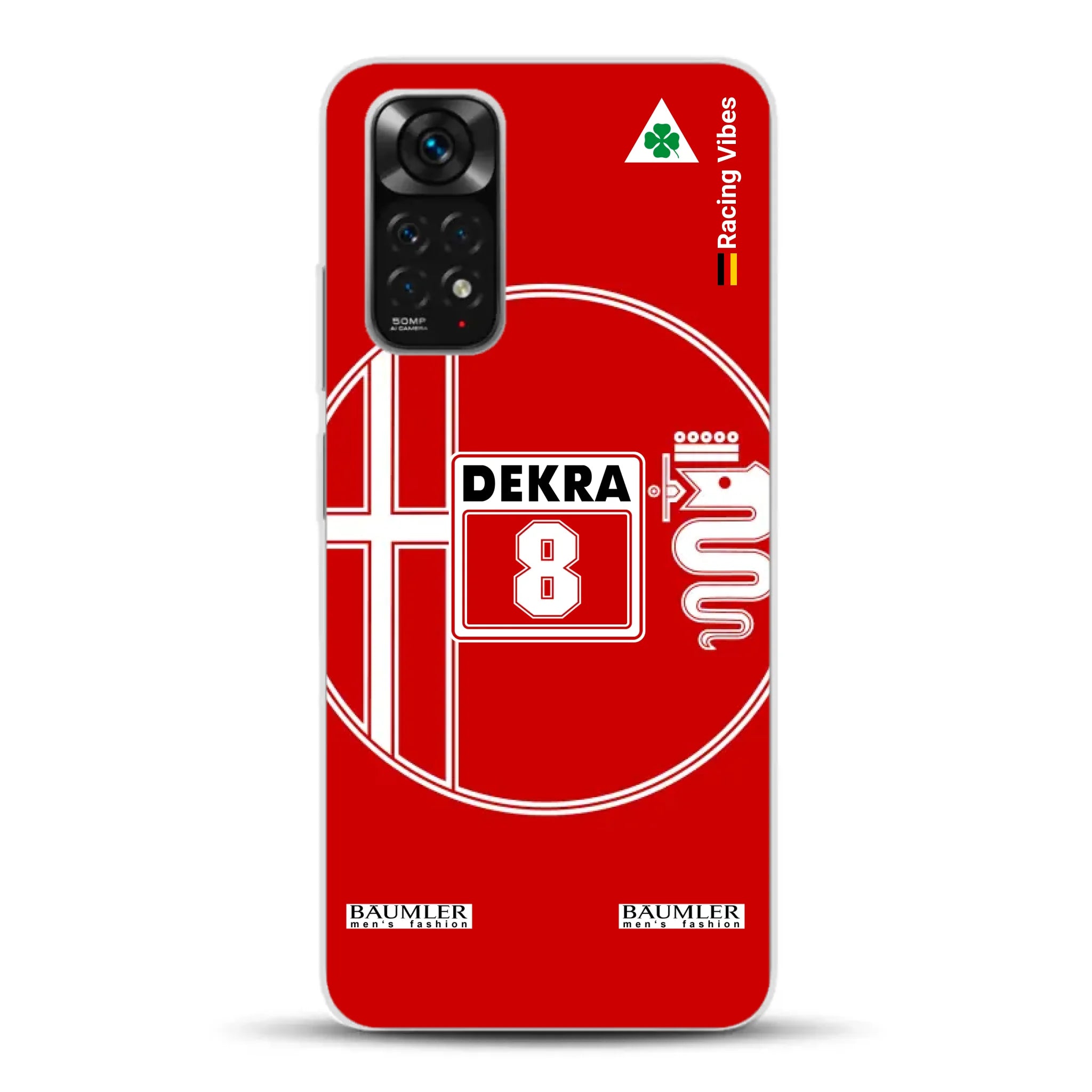 155 V6 TI #8 Larini DTM Champion 1993 Livery - Custodia per cellulare personalizzata per Xiaomi