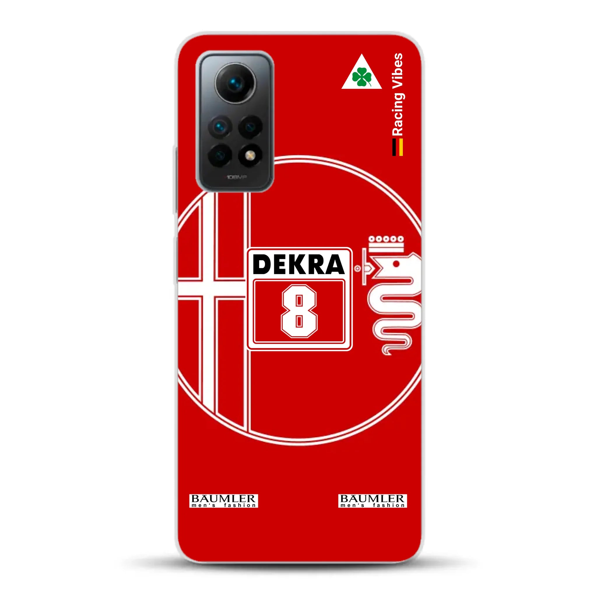 155 V6 TI #8 Larini DTM Champion 1993 Livery - Personnalisé coque pour Xiaomi