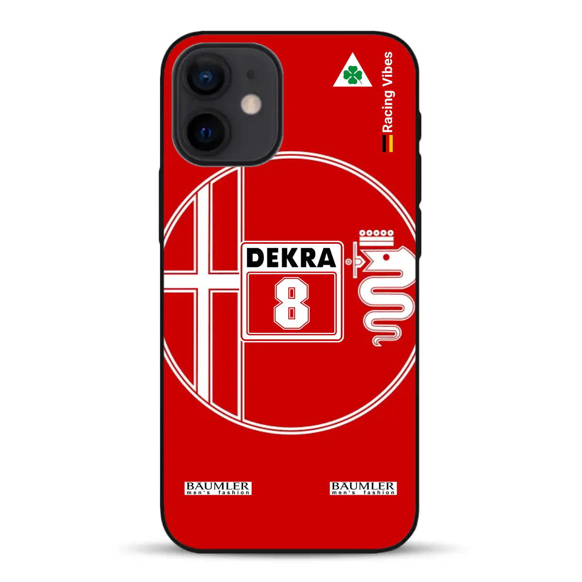 155 V6 TI #8 Larini DTM Champion 1993 Livery - Custodia per cellulare personalizzata per iPhone