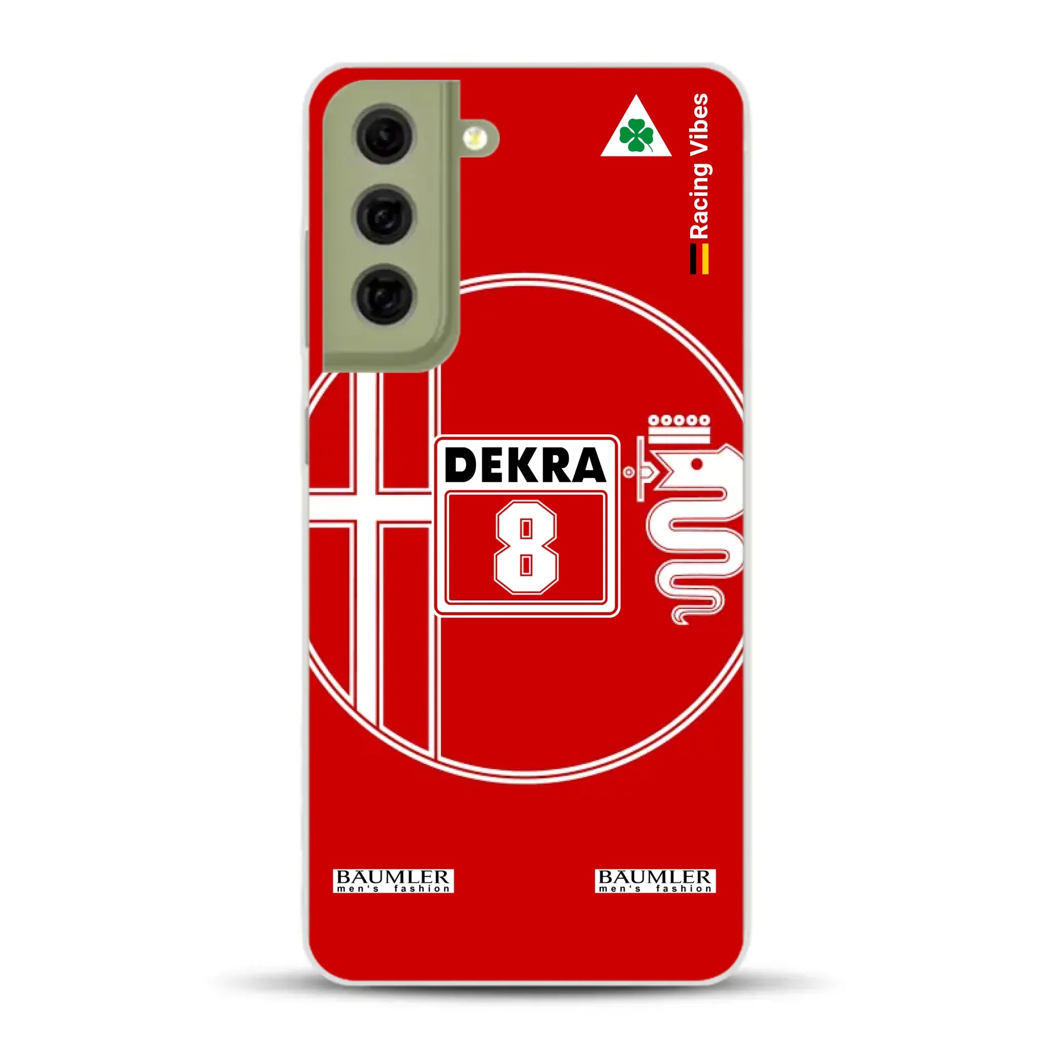 155 V6 TI #8 Larini DTM Champion 1993 Livery - Custodia per cellulare personalizzata per Samsung