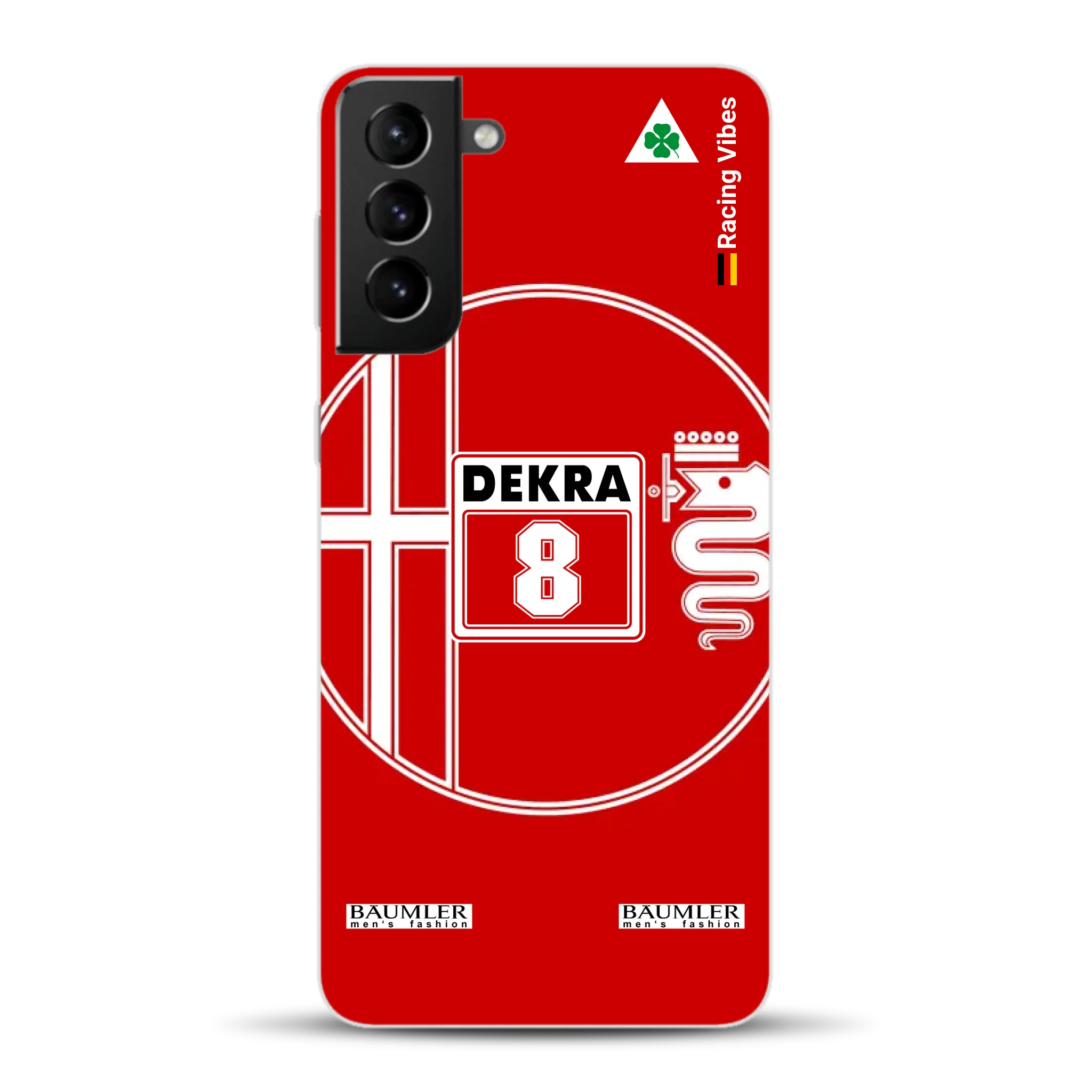 155 V6 TI #8 Larini DTM Champion 1993 Livery - Custodia per cellulare personalizzata per Samsung