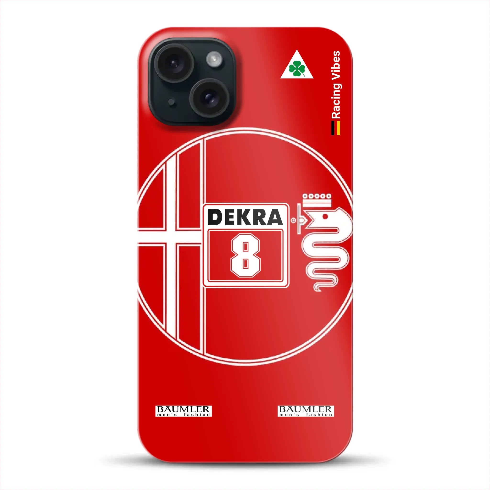 155 V6 TI #8 Larini DTM Champion 1993 Livery - Hard case pour iPhone
