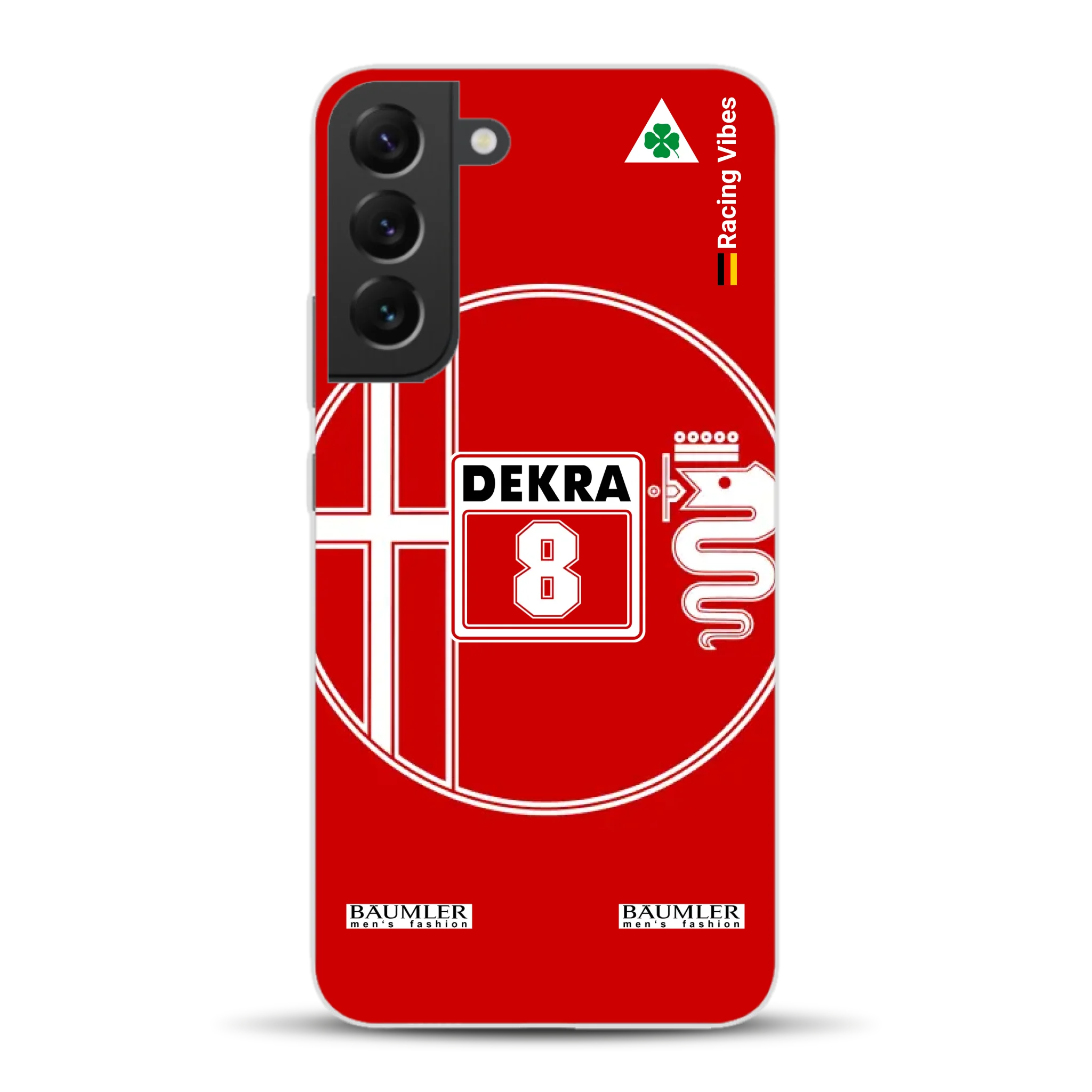 155 V6 TI #8 Larini DTM Champion 1993 Livery - Custodia per cellulare personalizzata per Samsung