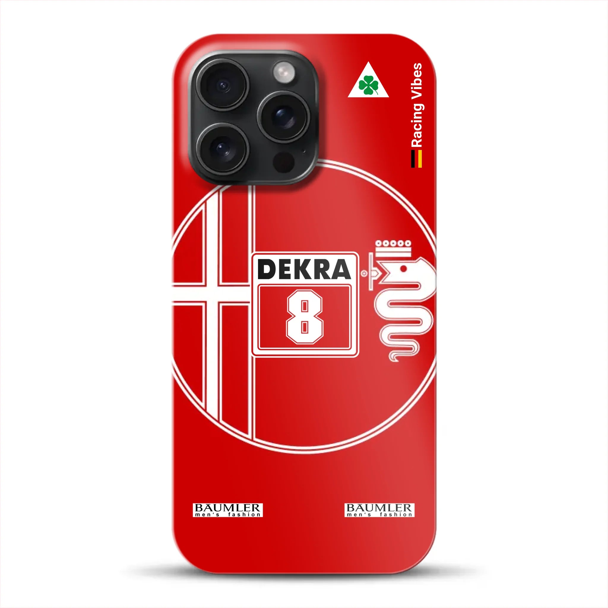 155 V6 TI #8 Larini DTM Champion 1993 Livery - Hard case pour iPhone
