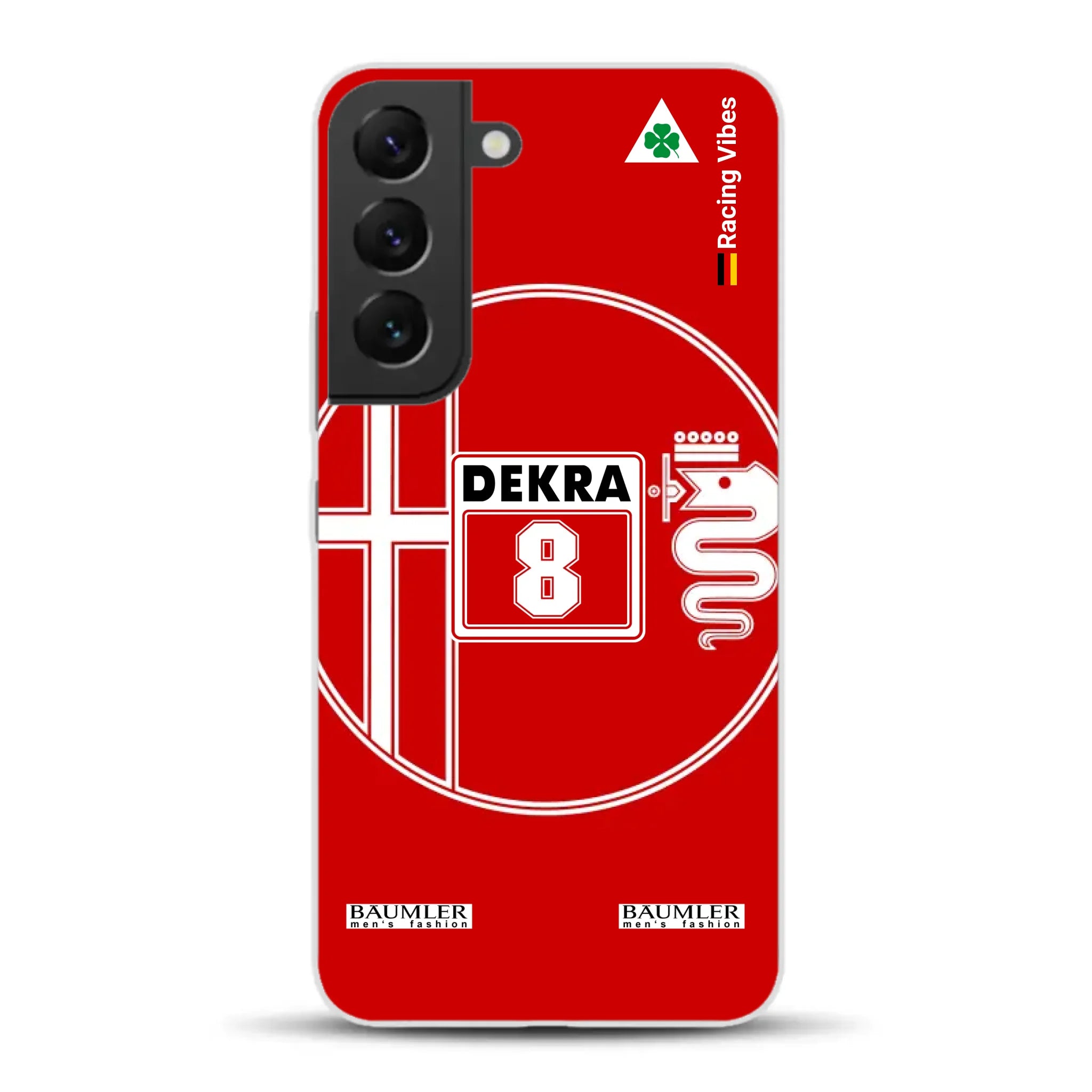 155 V6 TI #8 Larini DTM Champion 1993 Livery - Custodia per cellulare personalizzata per Samsung