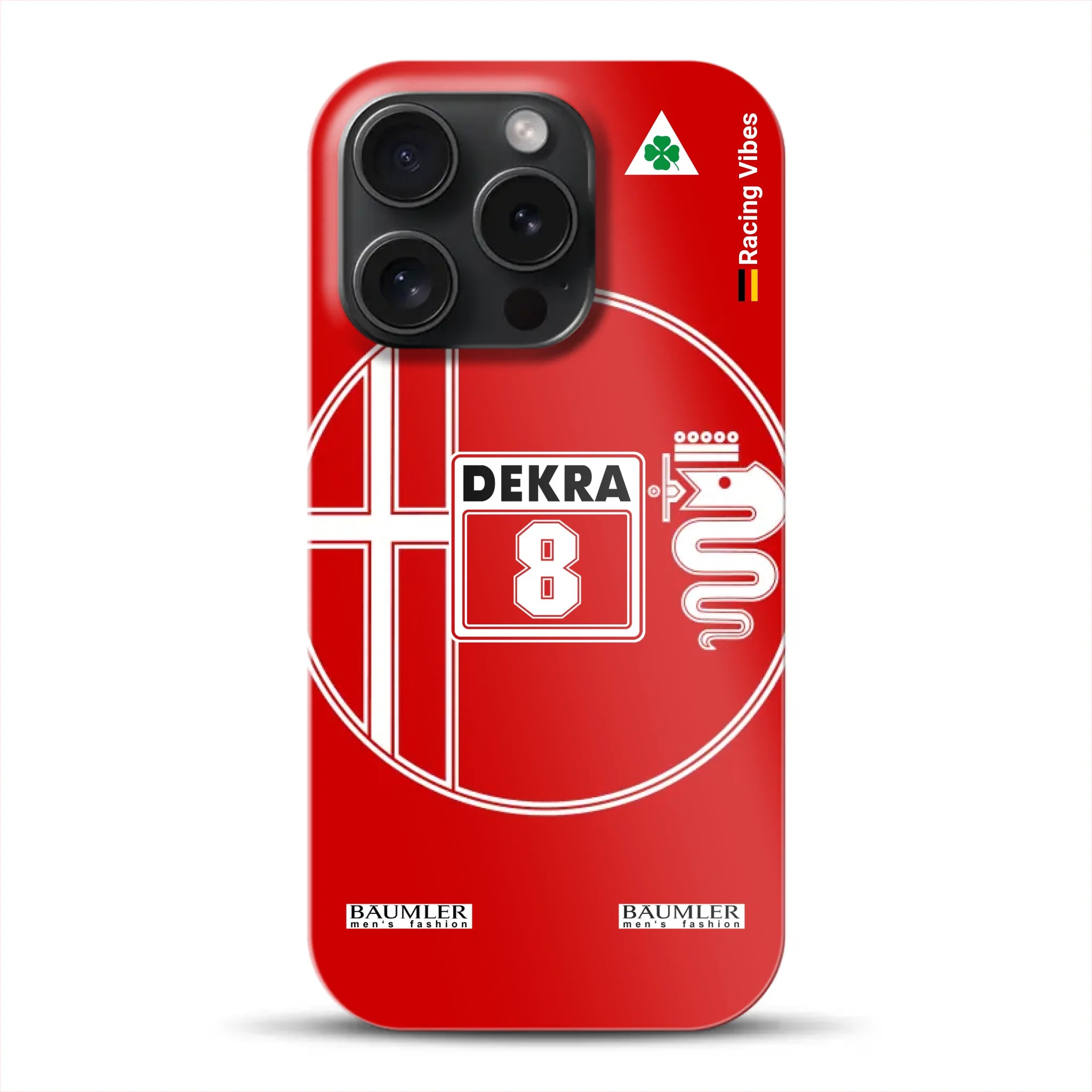155 V6 TI #8 Larini DTM Champion 1993 Livery - Hard case pour iPhone