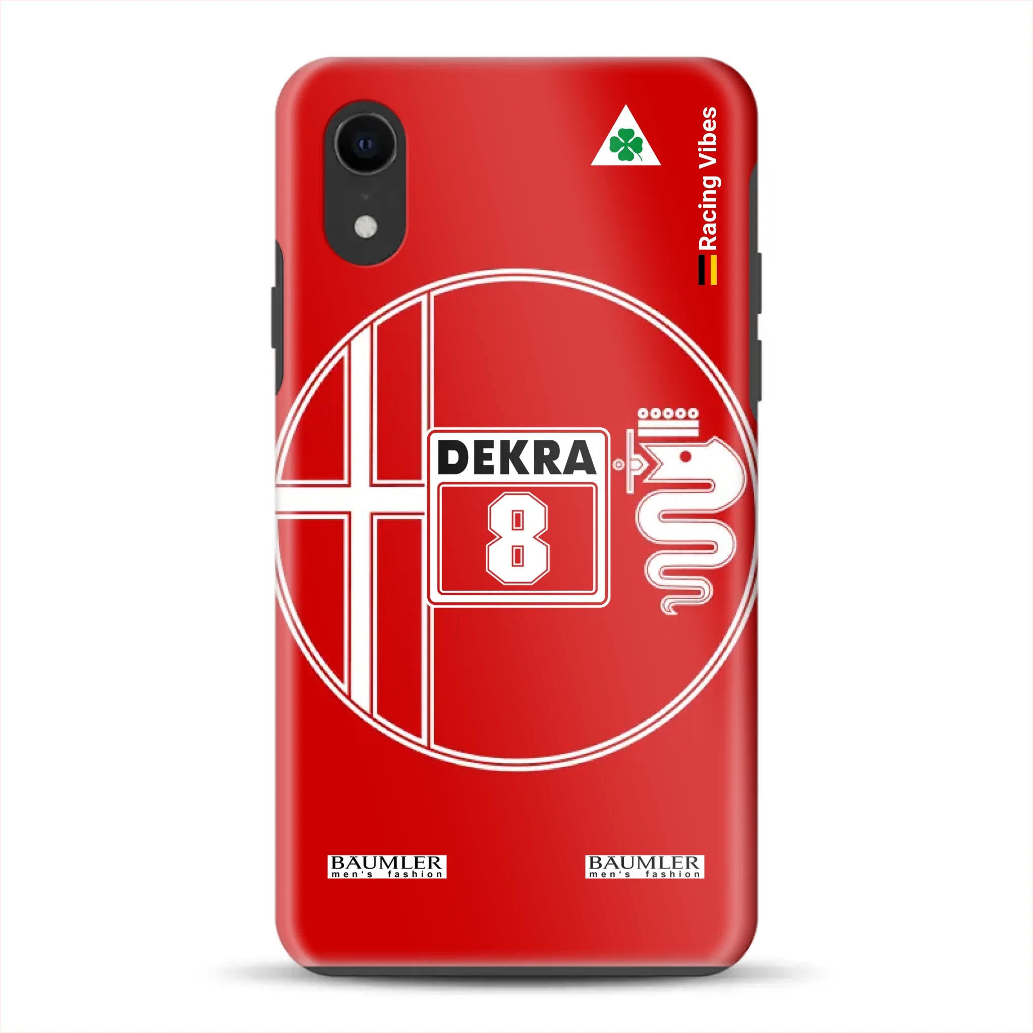 155 V6 TI #8 Larini DTM Champion 1993 Livery – Custodia premium personalizzata per iPhone