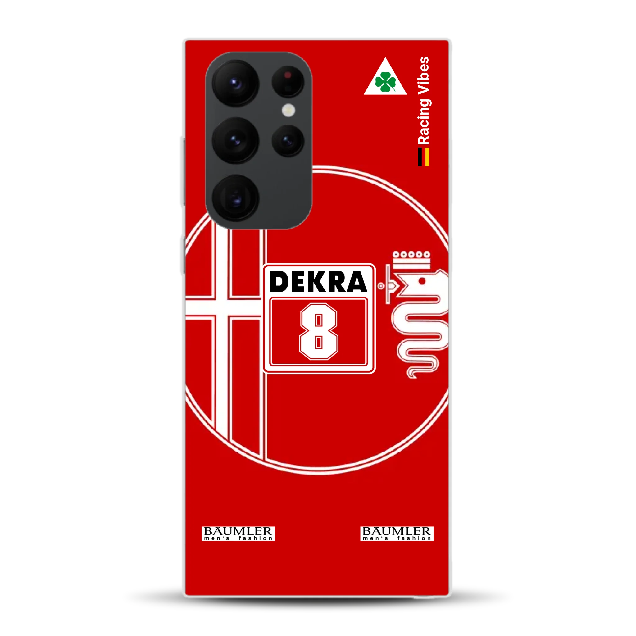 155 V6 TI #8 Larini DTM Champion 1993 Livery - Custodia per cellulare personalizzata per Samsung