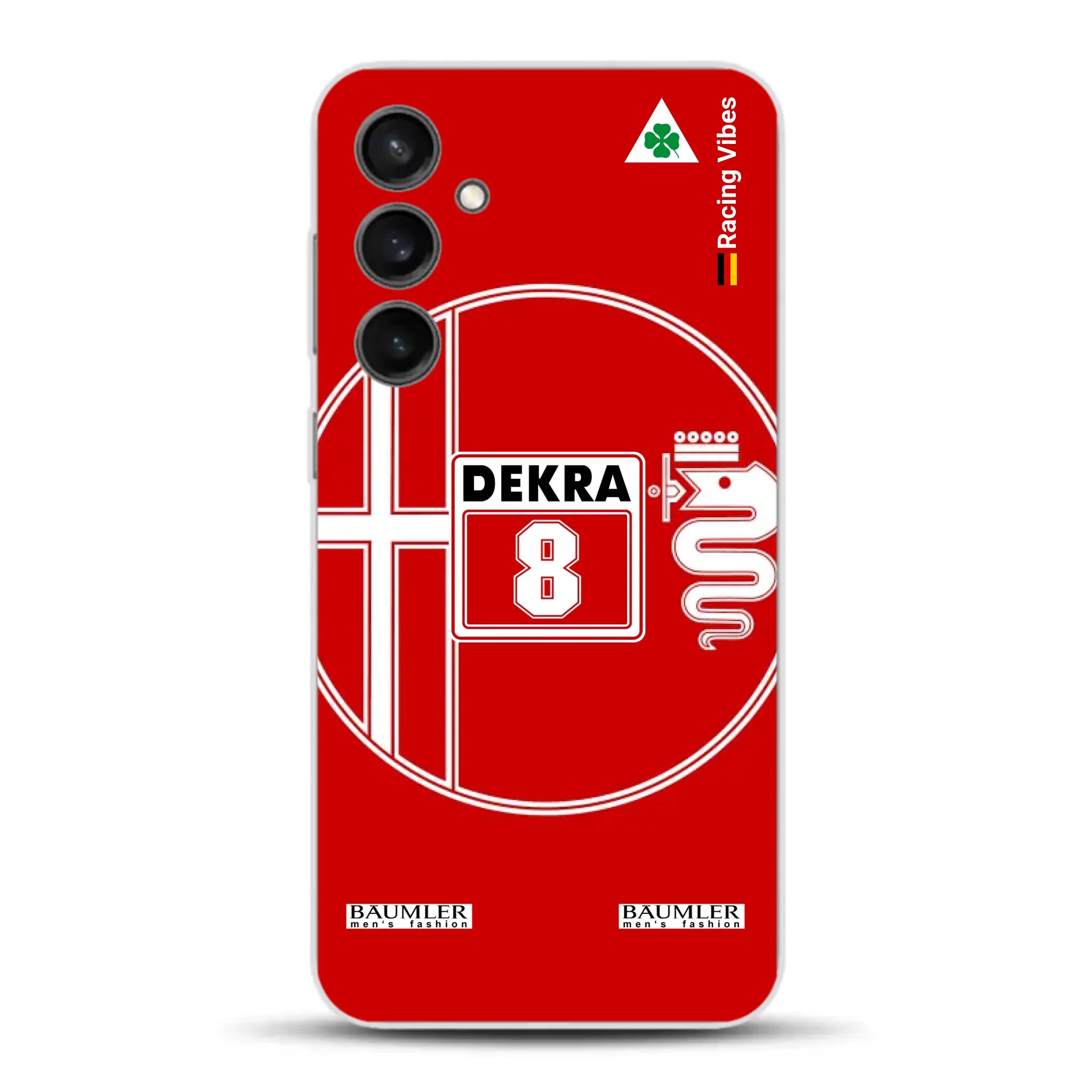 155 V6 TI #8 Larini DTM Champion 1993 Livery - Custodia per cellulare personalizzata per Samsung