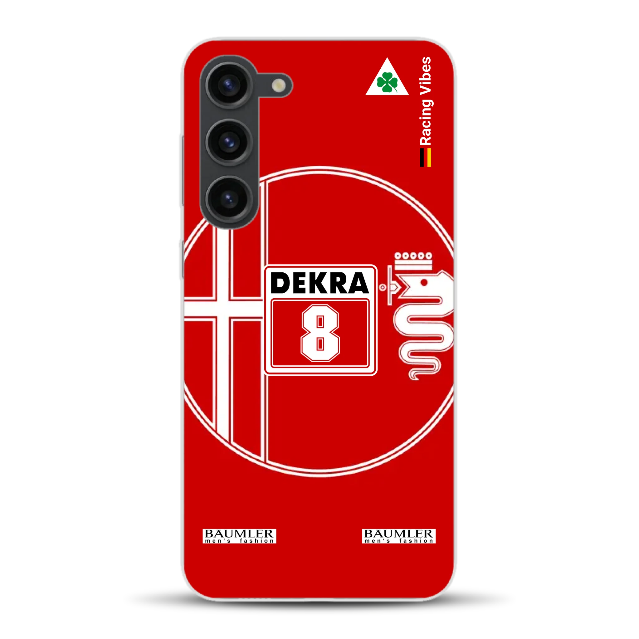 155 V6 TI #8 Larini DTM Champion 1993 Livery - Custodia per cellulare personalizzata per Samsung