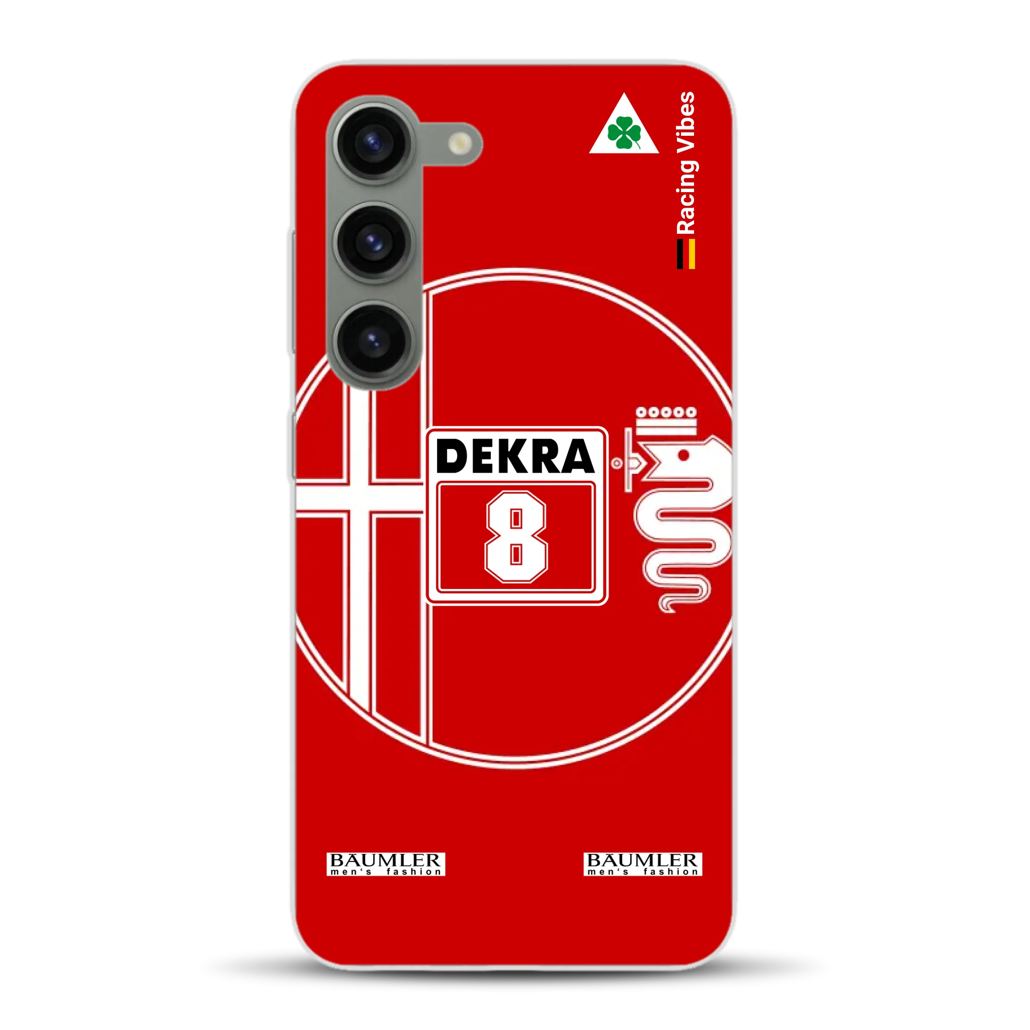 155 V6 TI #8 Larini DTM Champion 1993 Livery - Custodia per cellulare personalizzata per Samsung