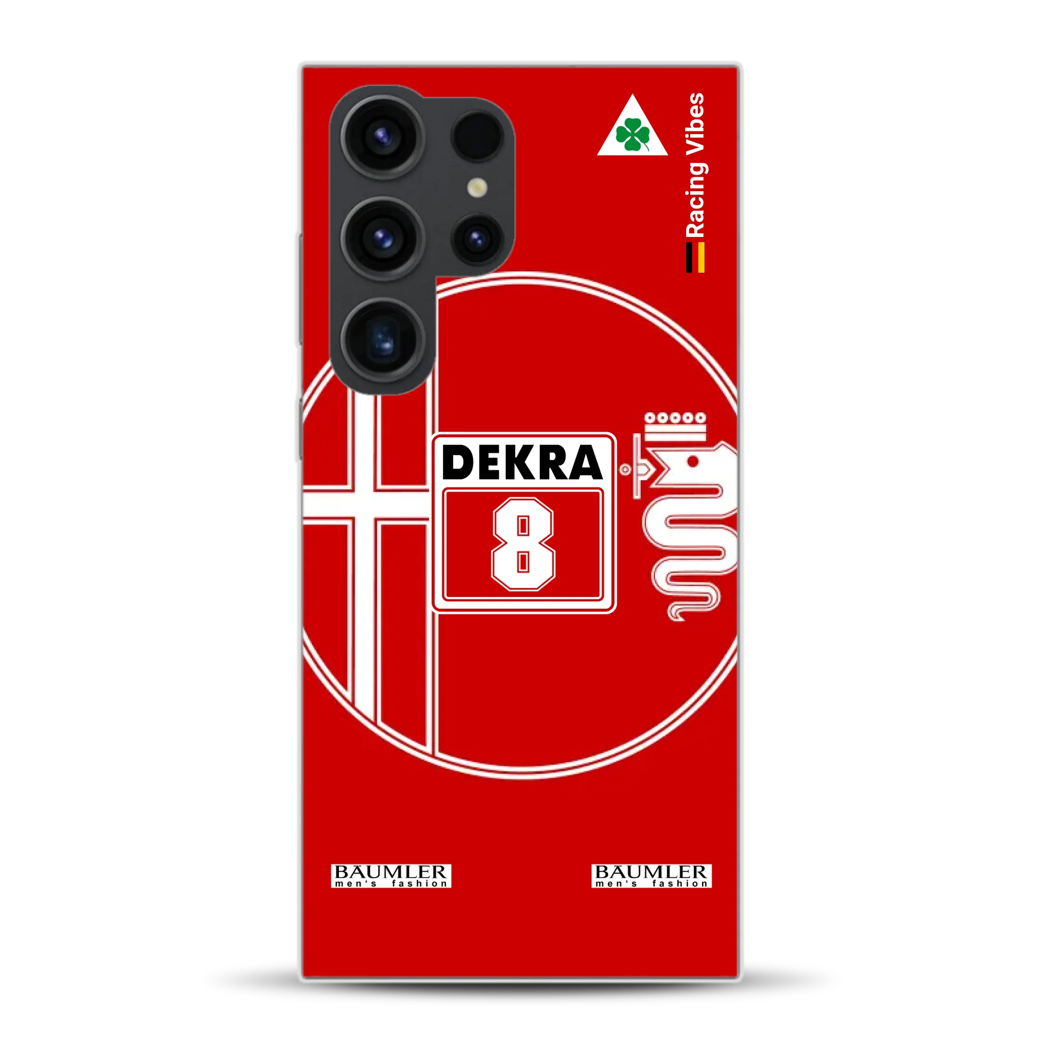 155 V6 TI #8 Larini DTM Champion 1993 Livery - Custodia per cellulare personalizzata per Samsung