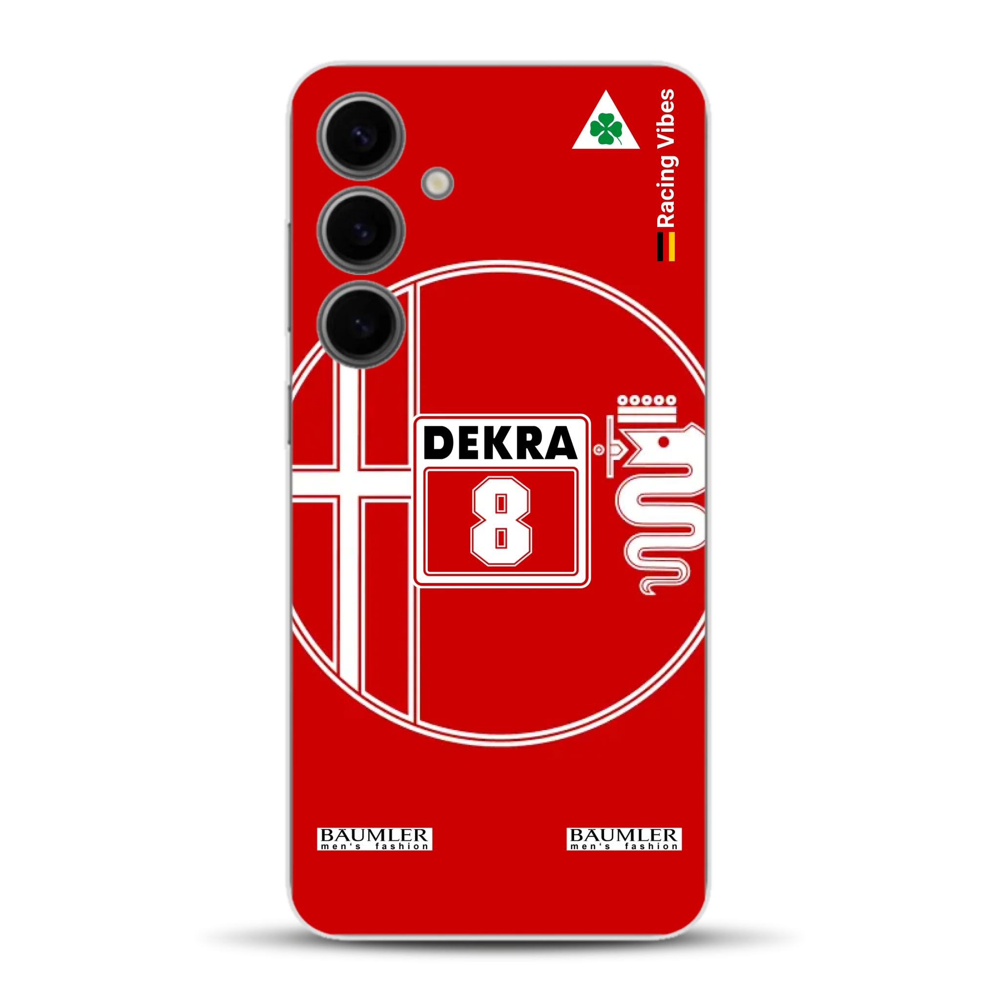 155 V6 TI #8 Larini DTM Champion 1993 Livery - Custodia per cellulare personalizzata per Samsung