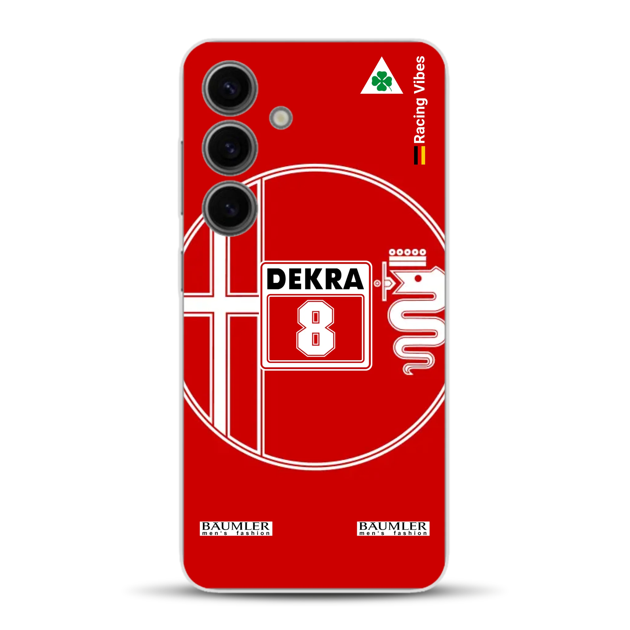 155 V6 TI #8 Larini DTM Champion 1993 Livery - Custodia per cellulare personalizzata per Samsung