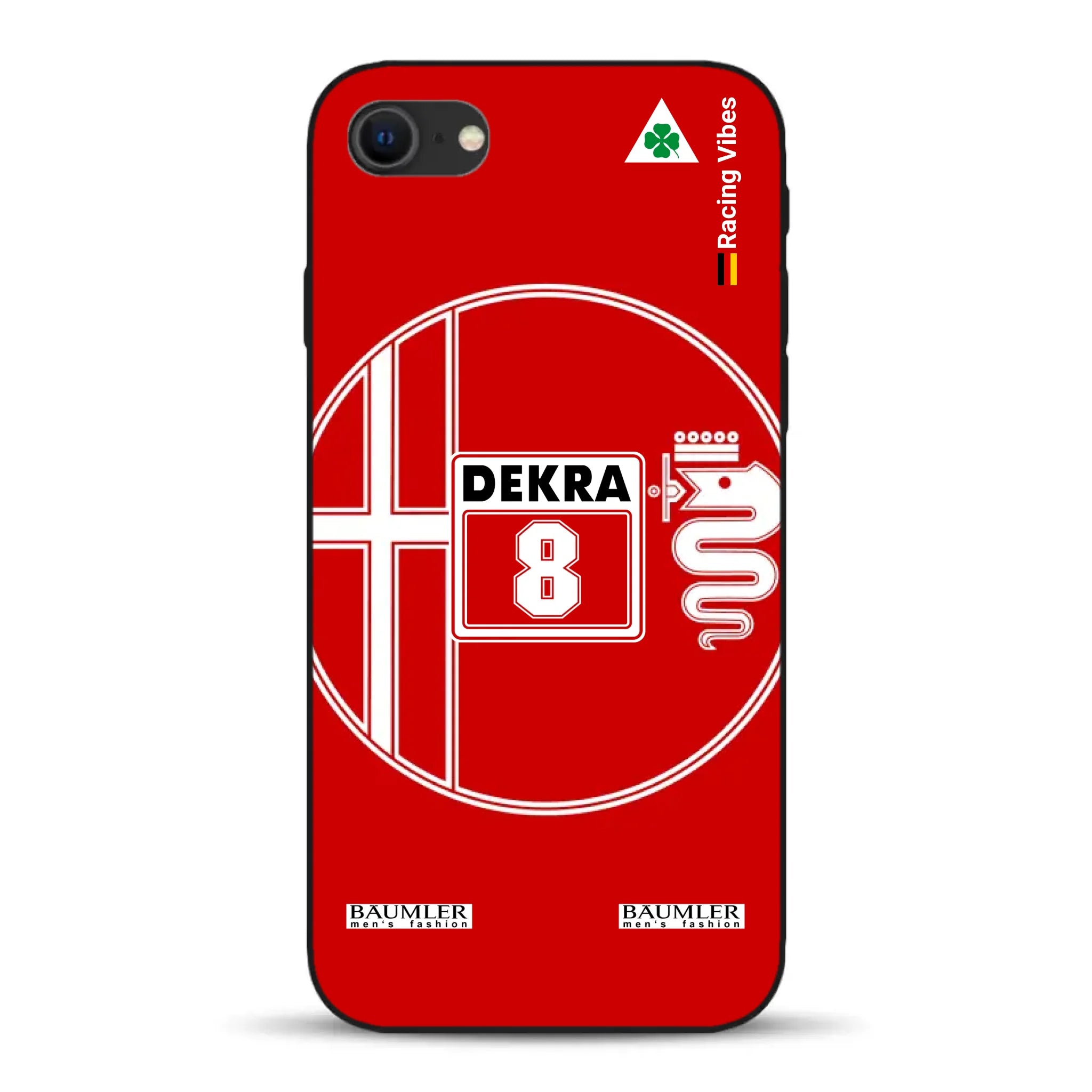 155 V6 TI #8 Larini DTM Champion 1993 Livery - Custodia per cellulare personalizzata per iPhone