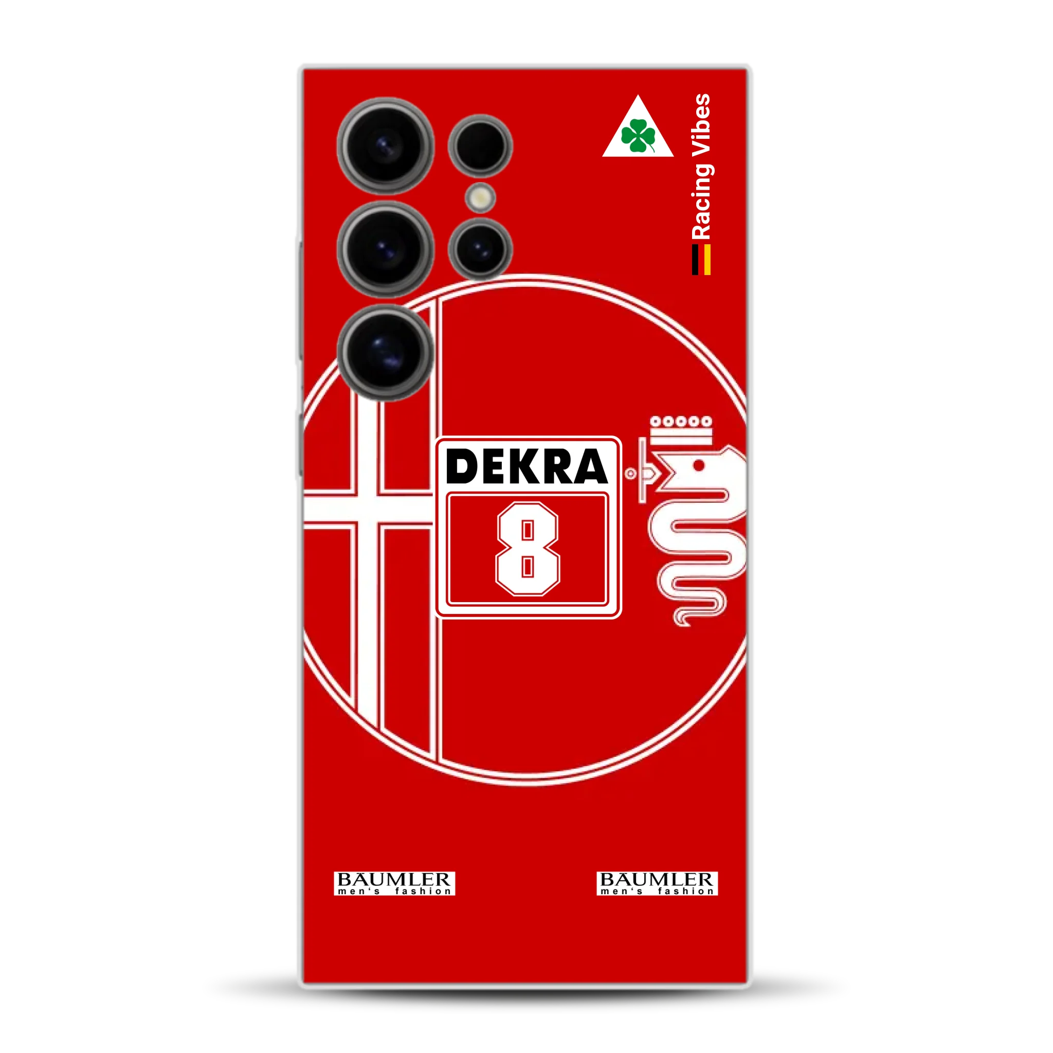 155 V6 TI #8 Larini DTM Champion 1993 Livery - Custodia per cellulare personalizzata per Samsung