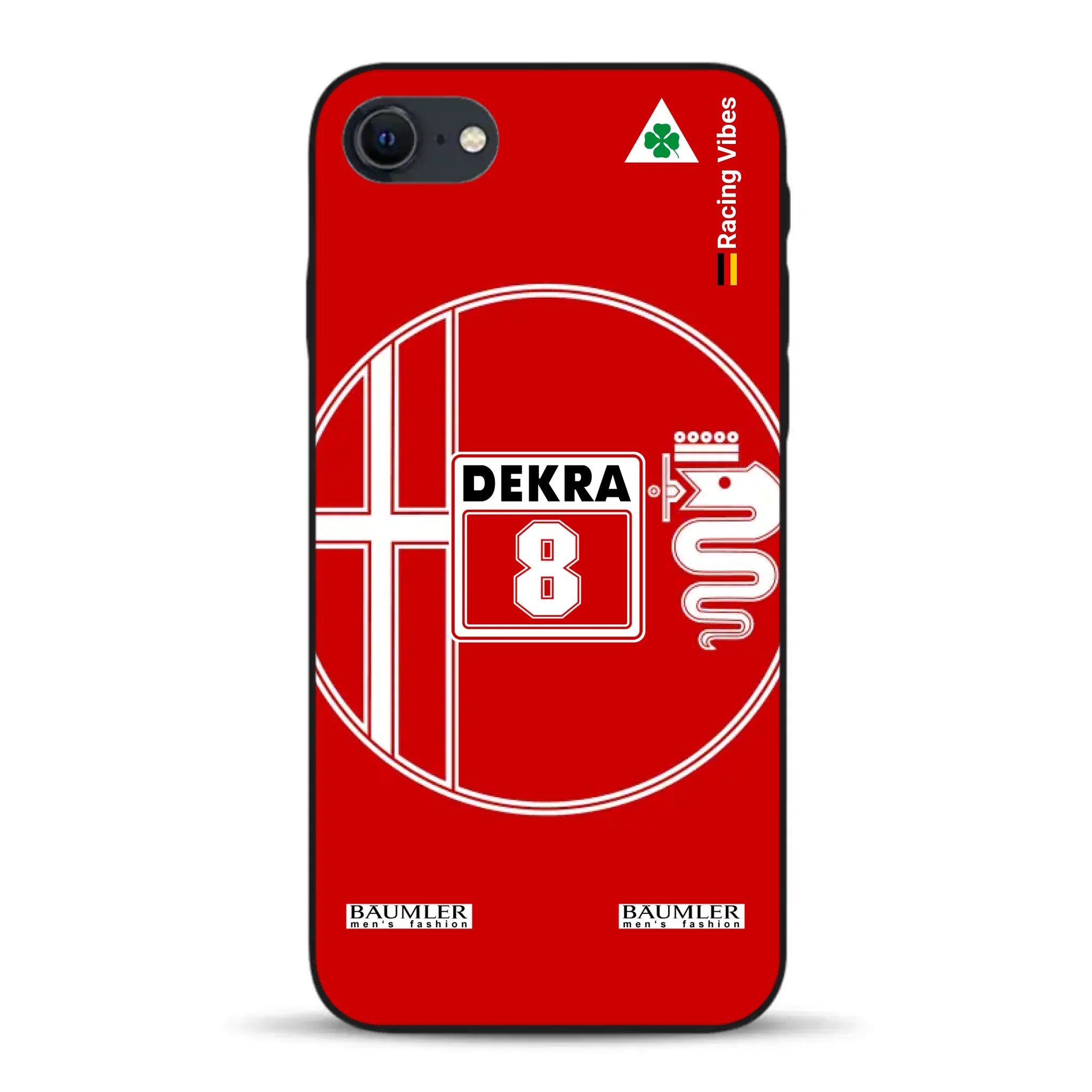 155 V6 TI #8 Larini DTM Champion 1993 Livery - Custodia per cellulare personalizzata per iPhone