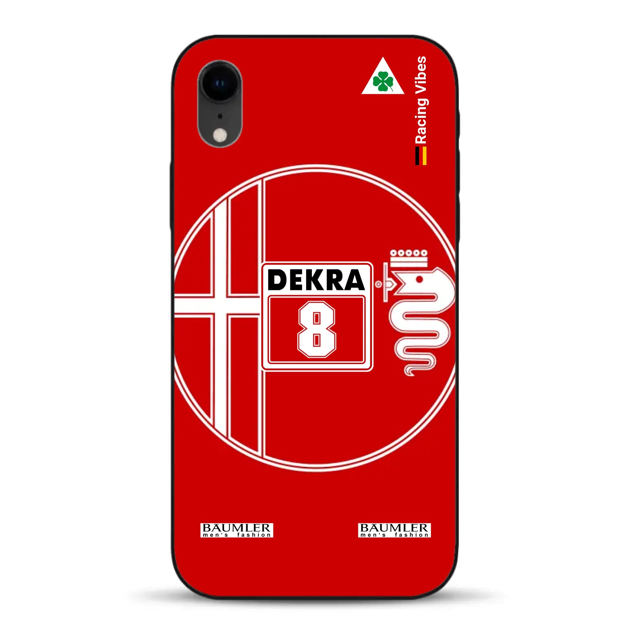 155 V6 TI #8 Larini DTM Champion 1993 Livery - Custodia per cellulare personalizzata per iPhone