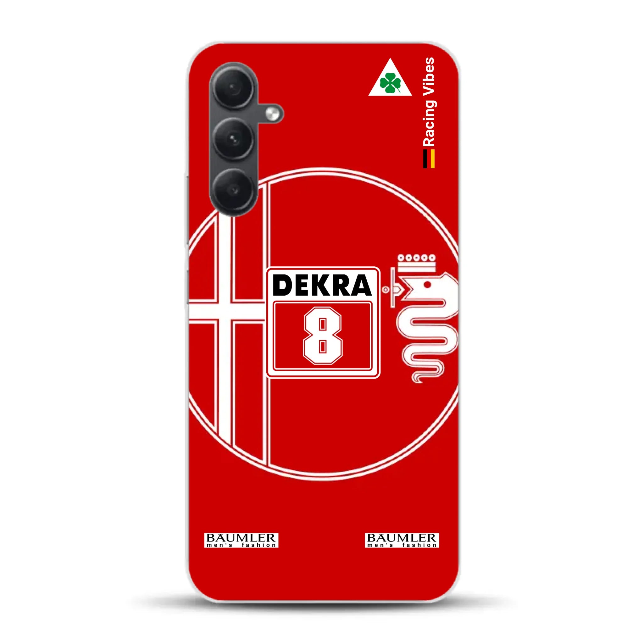 155 V6 TI #8 Larini DTM Champion 1993 Livery - Custodia per cellulare personalizzata per Samsung