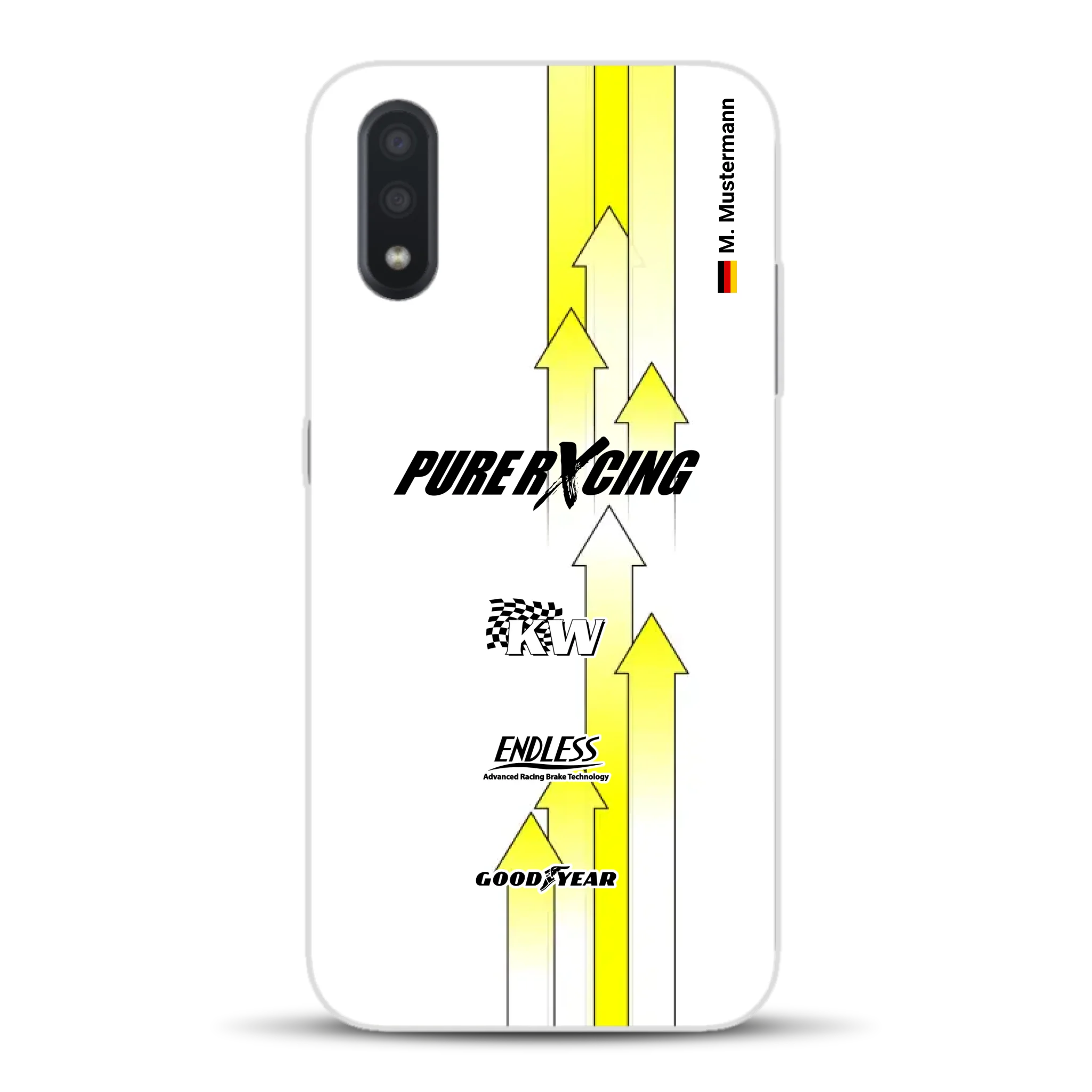 Grellino Porsche GT Livery - Personnalisé coque pour Samsung
