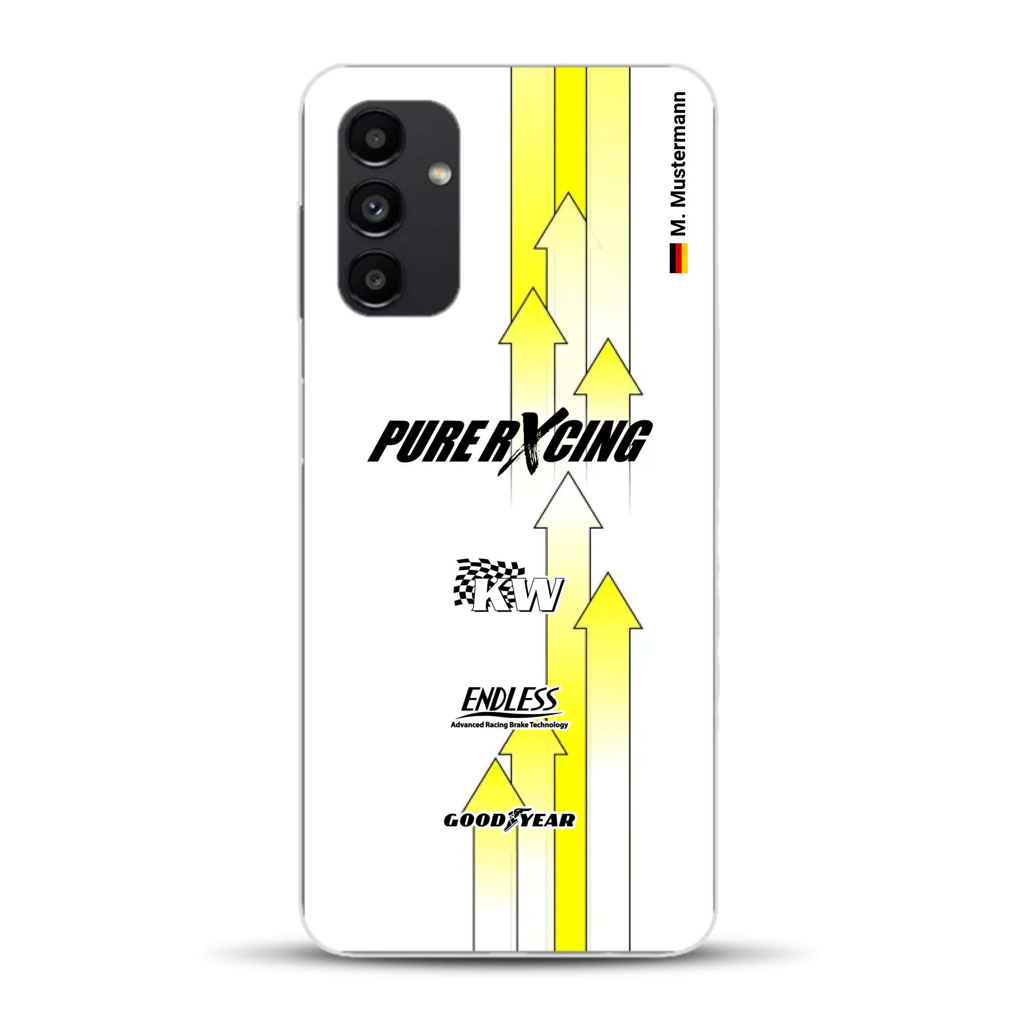 Grellino Porsche GT Livery - Personnalisé coque pour Samsung