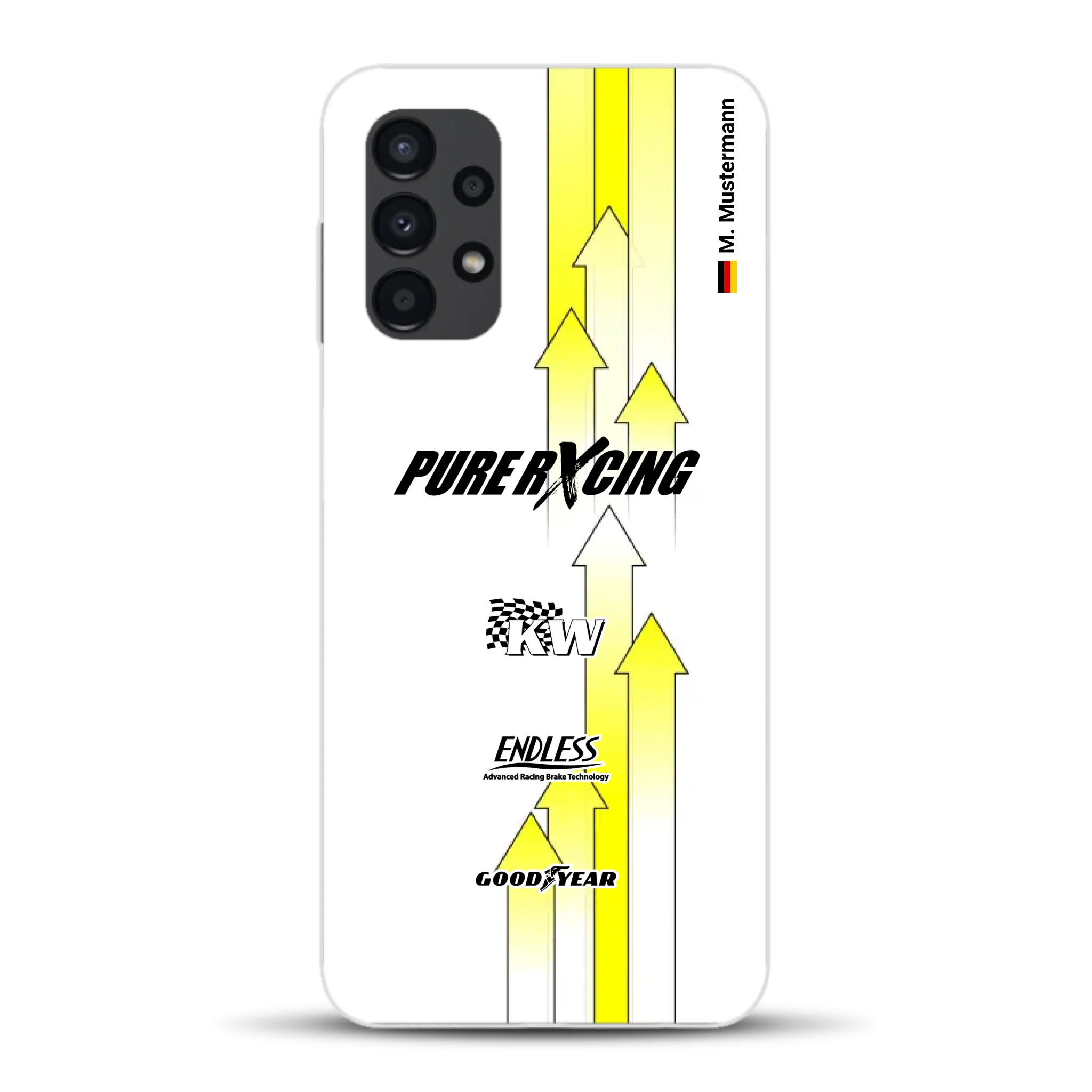 Grellino Porsche GT Livery - Personnalisé coque pour Samsung