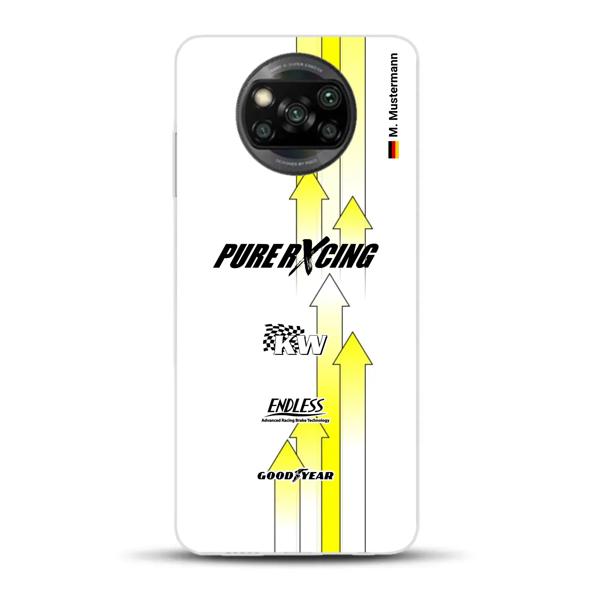 Grellino Porsche GT Livery - Custodia per cellulare personalizzata per Xiaomi