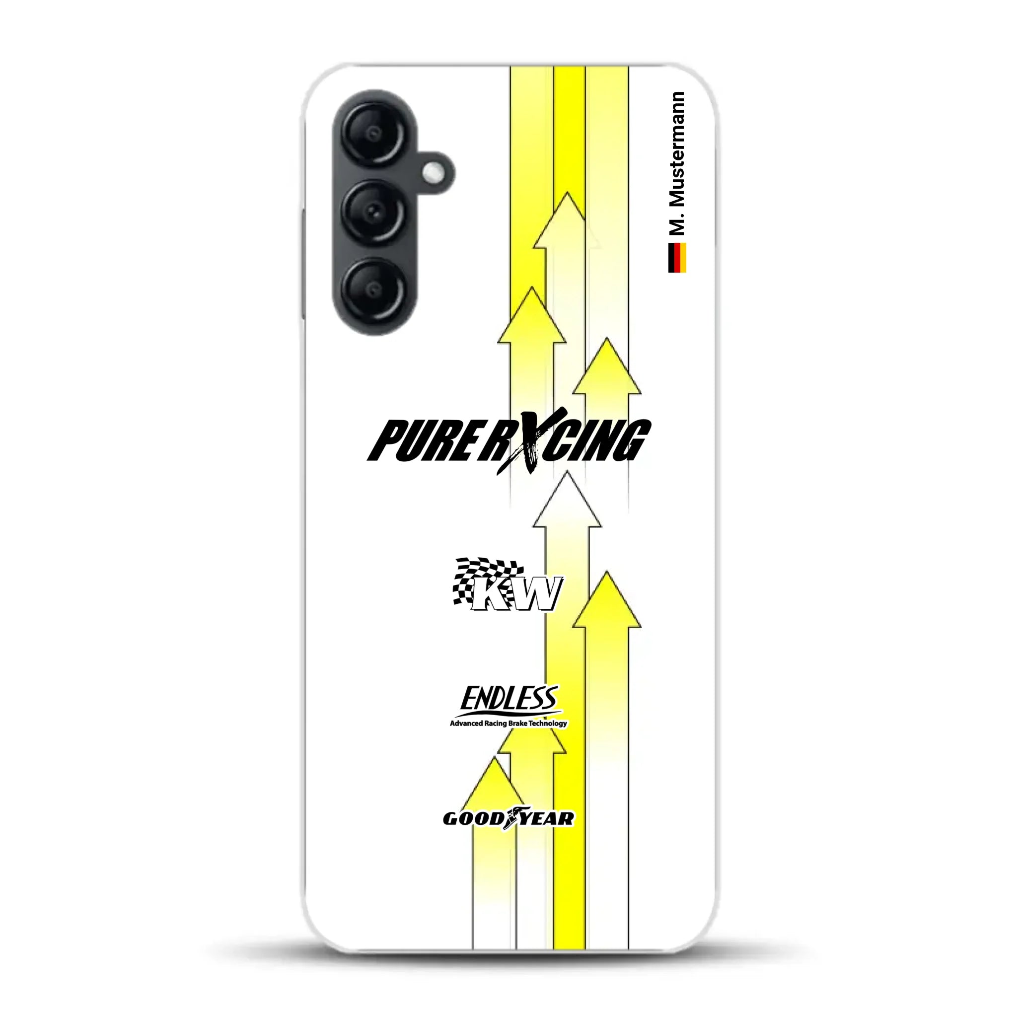Grellino Porsche GT Livery - Custom phone case for Samsung