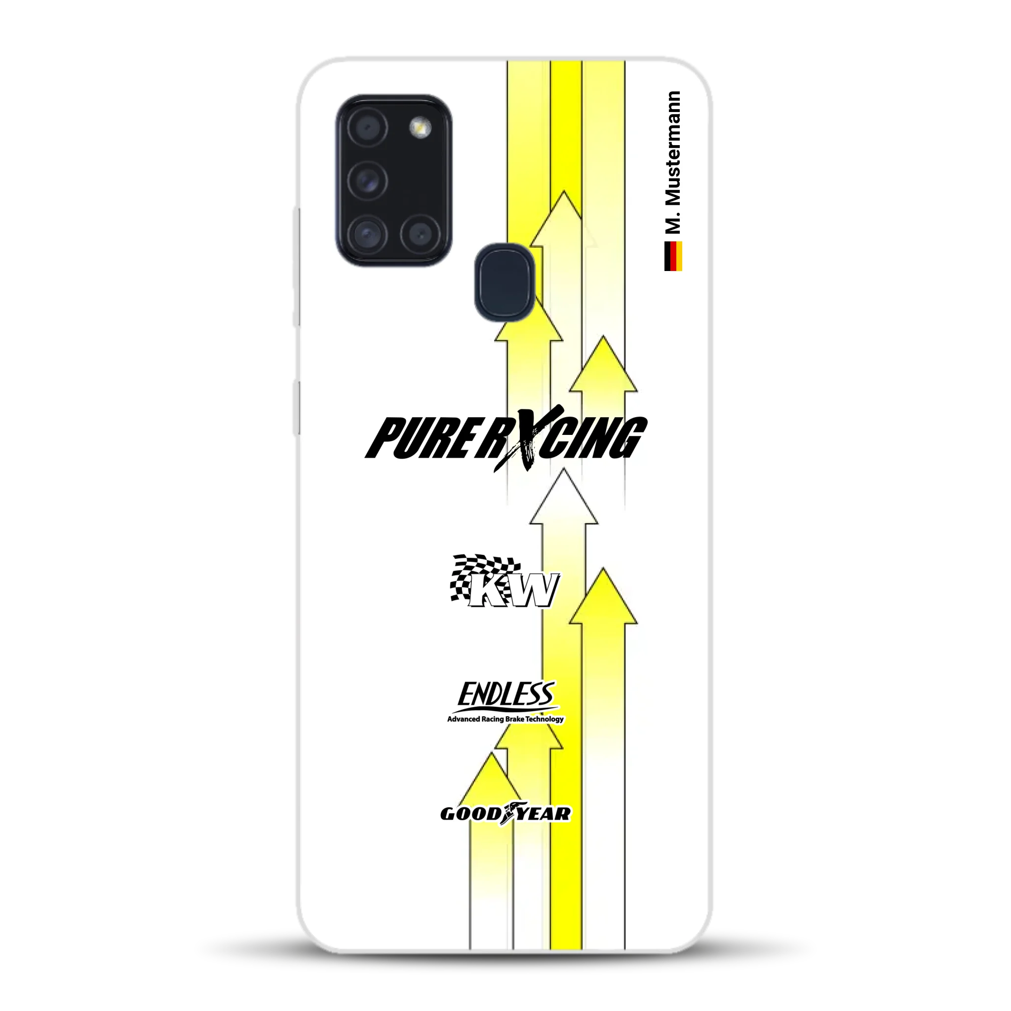 Grellino Porsche GT Livery - Custom phone case for Samsung
