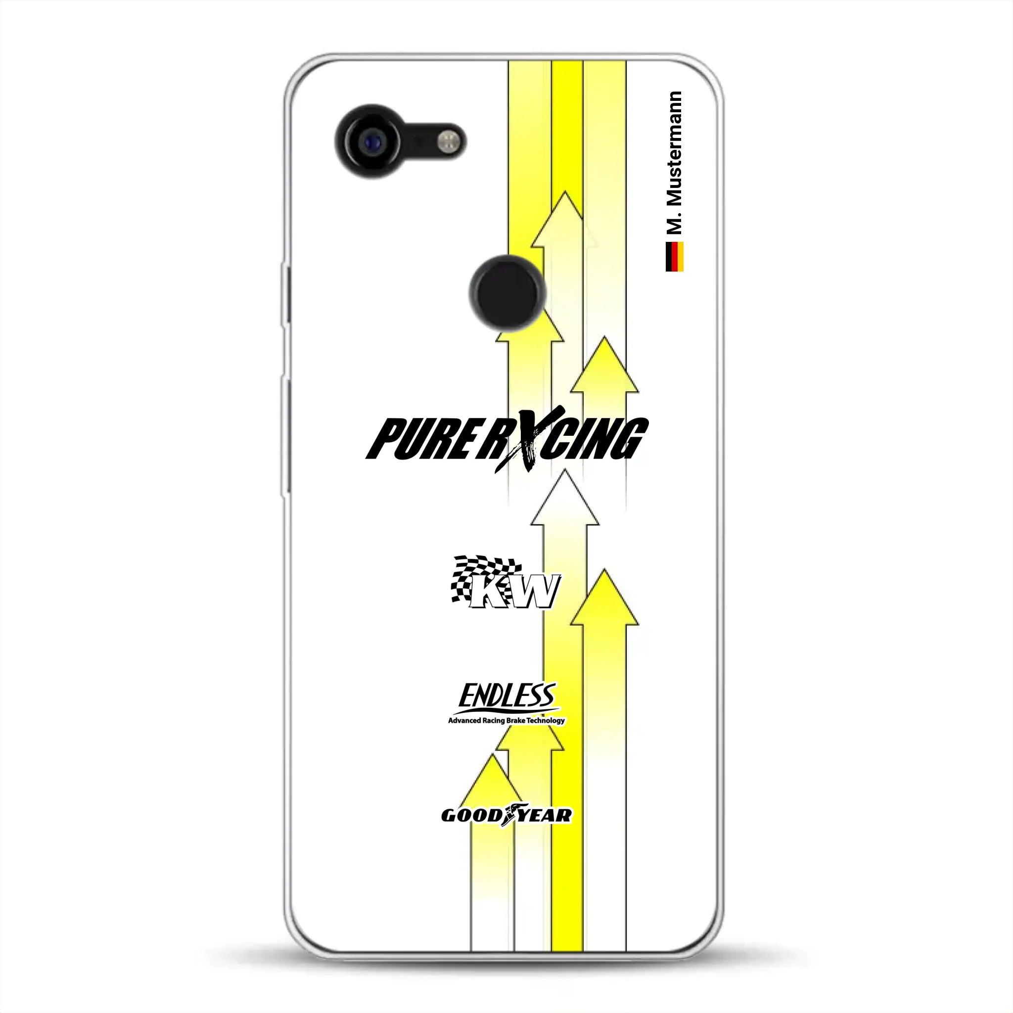 Grellino Porsche GT Livery - Personnalisé coque pour Google