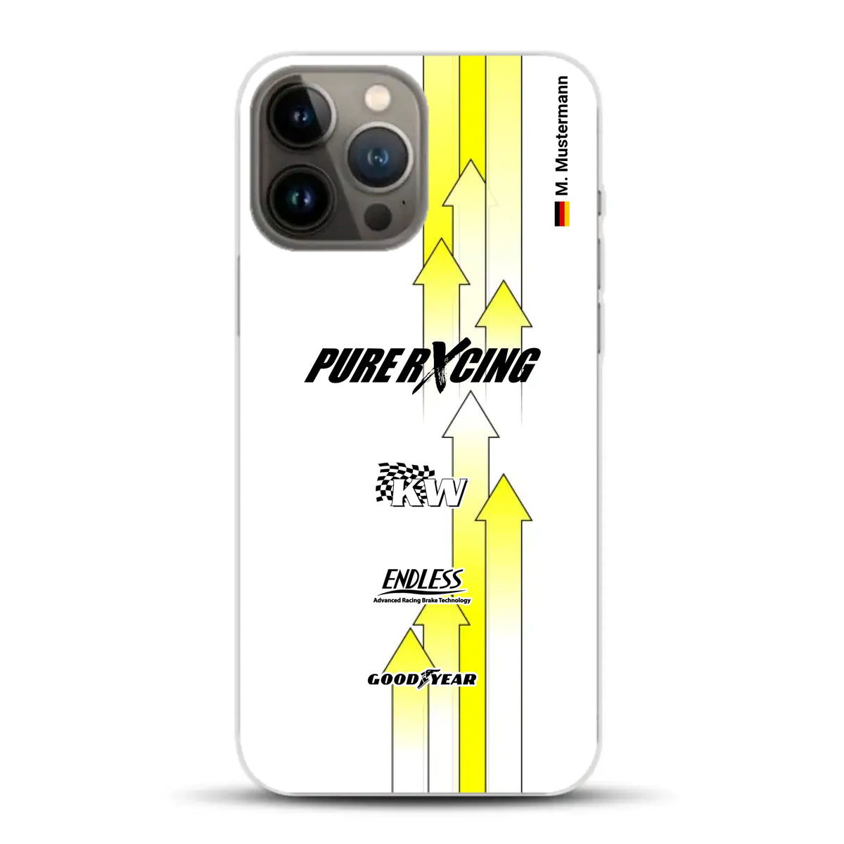 Grellino Porsche GT Livery - Custodia per cellulare personalizzata per iPhone