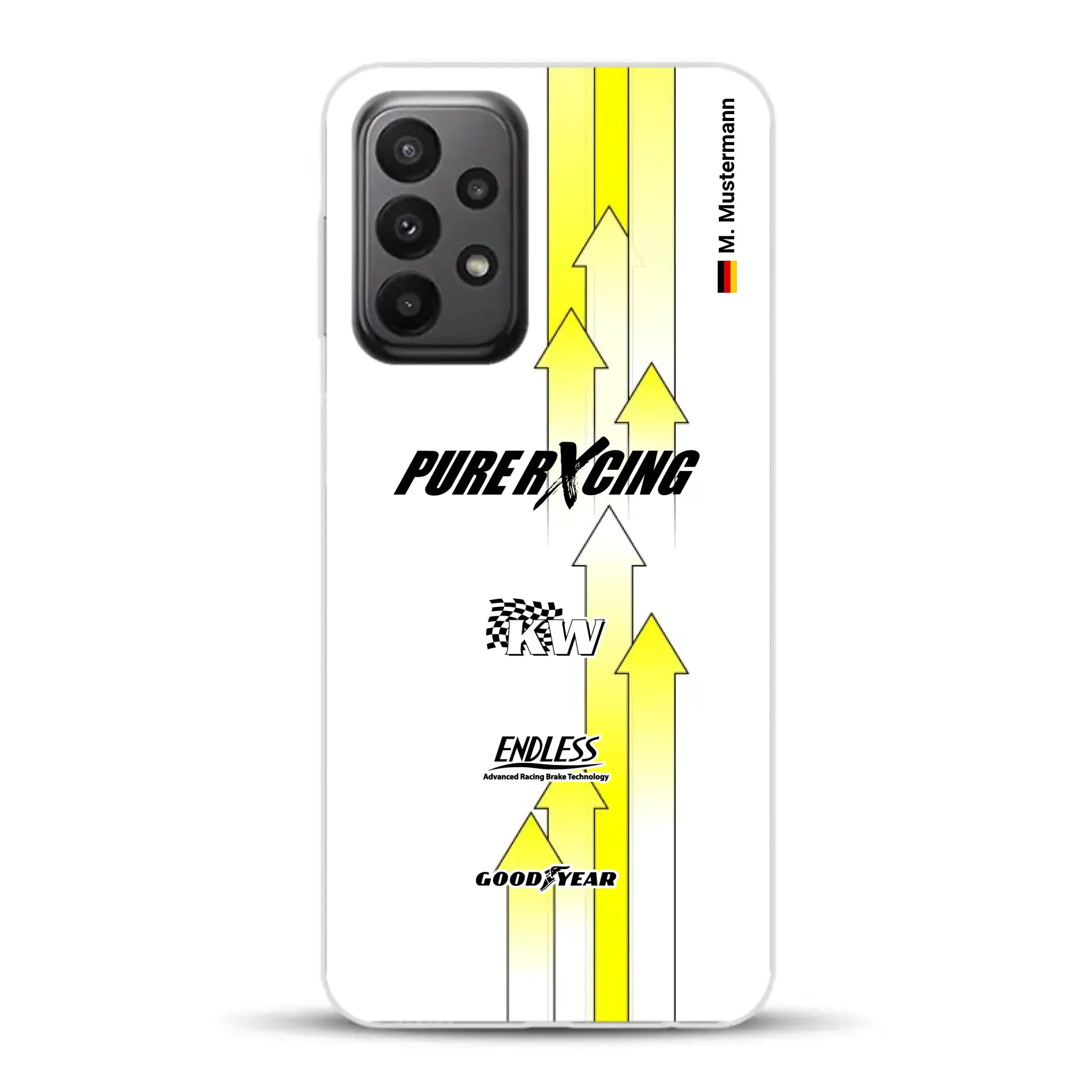 Grellino Porsche GT Livery - Personnalisé coque pour Samsung
