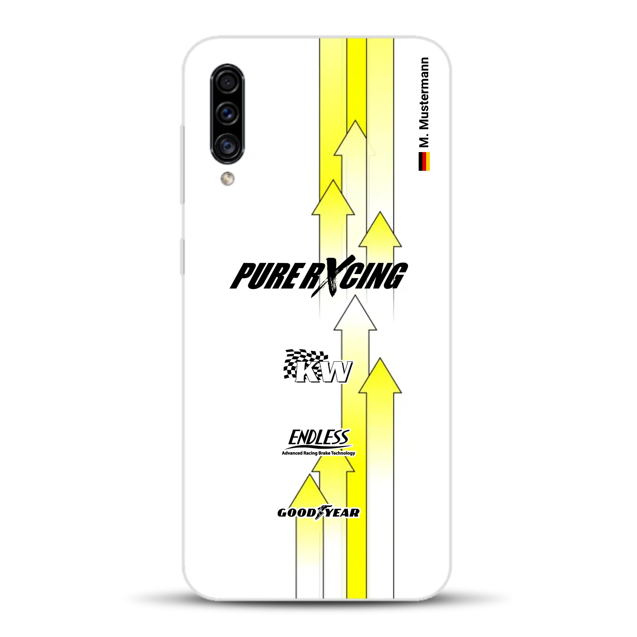 Grellino Porsche GT Livery - Custom phone case for Samsung