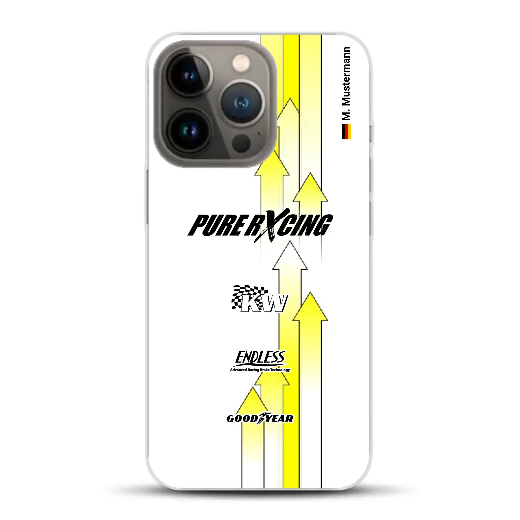 Grellino Porsche GT Livery - Custom phone case for iPhone