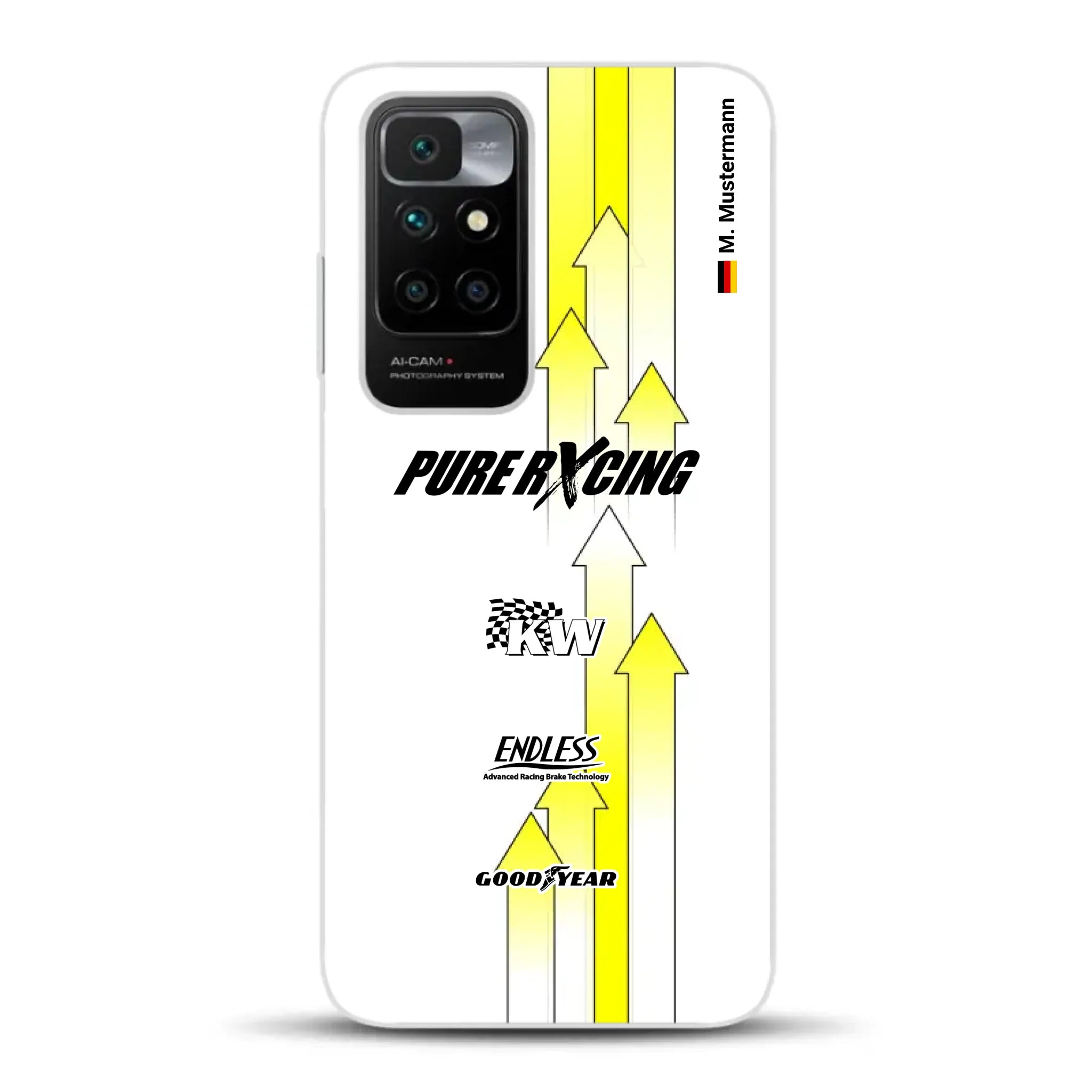Grellino Porsche GT Livery - Custodia per cellulare personalizzata per Xiaomi