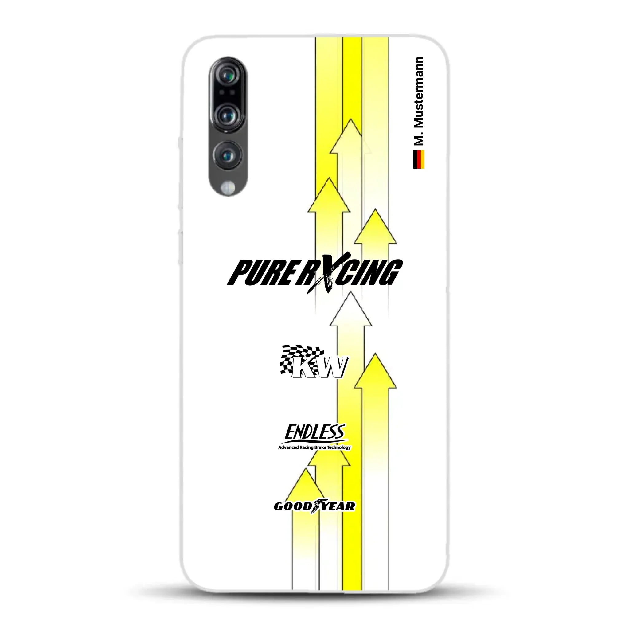 Grellino Porsche GT Livery - Individuelle Handyhülle für Huawei