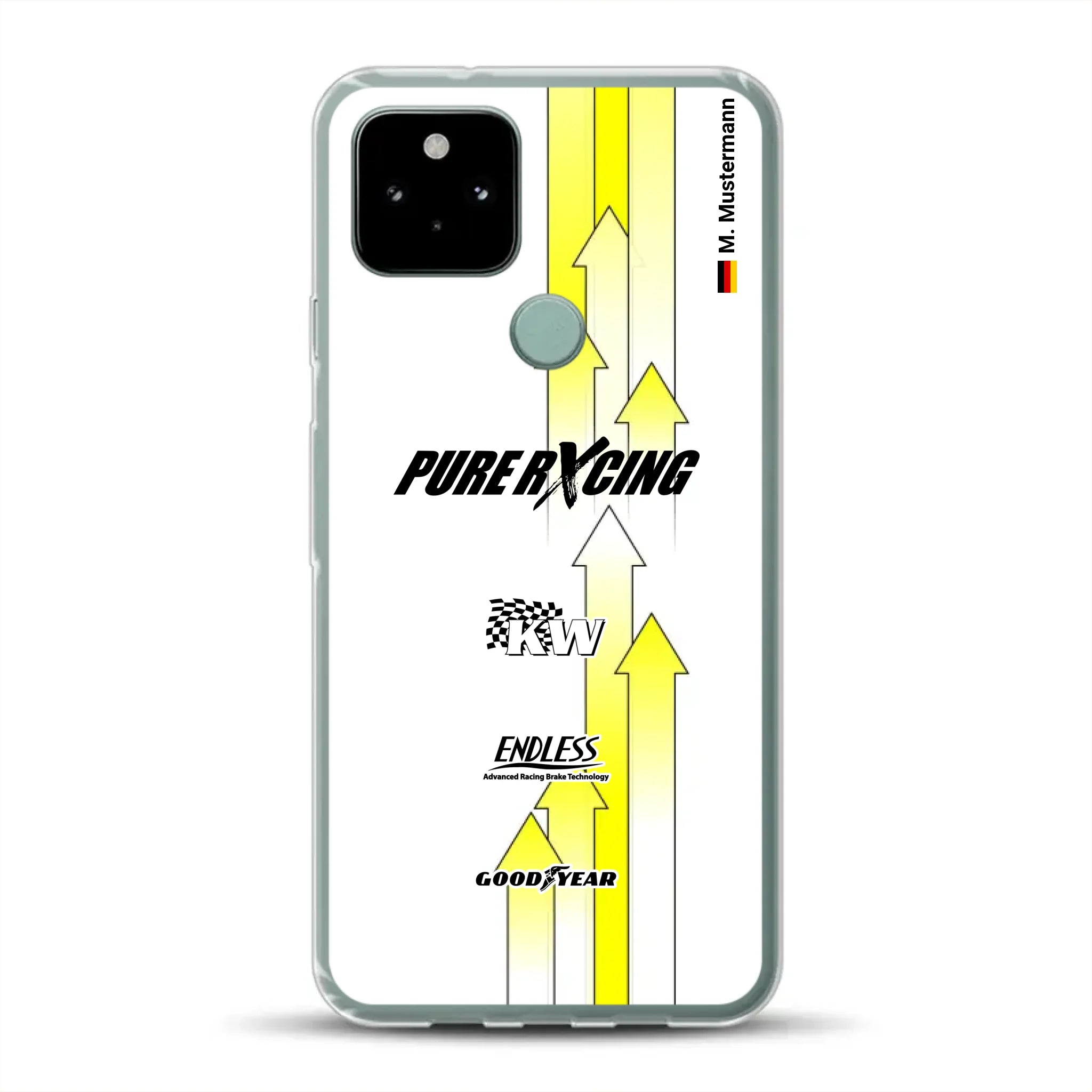 Grellino Porsche GT Livery - Custom phone case for Google