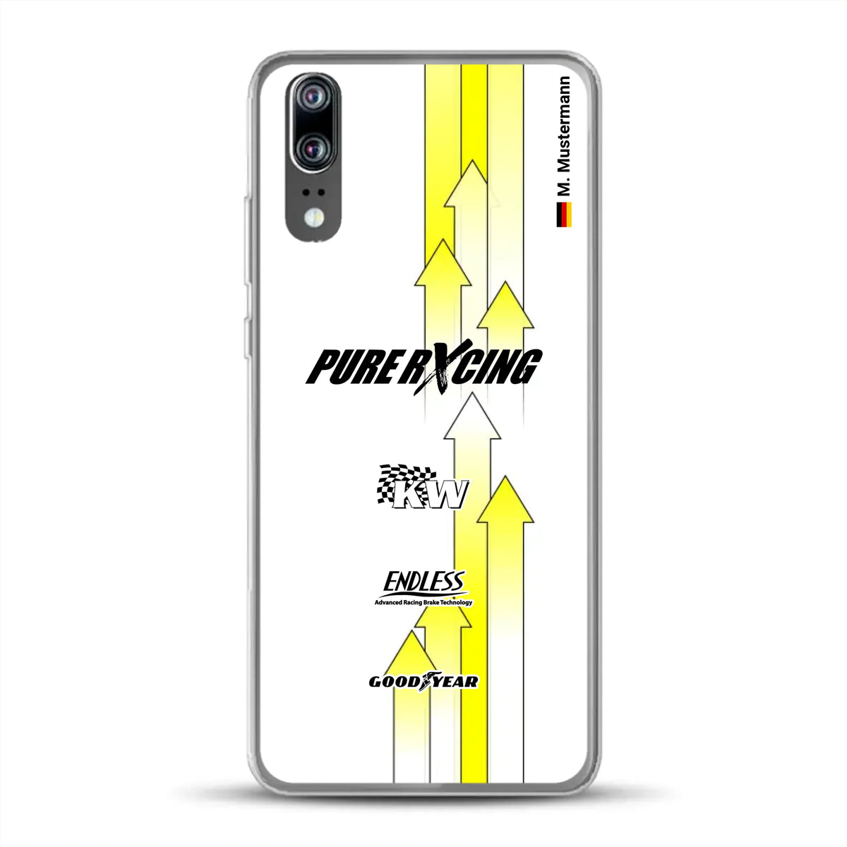 Grellino Porsche GT Livery - Custom phone case for Huawei