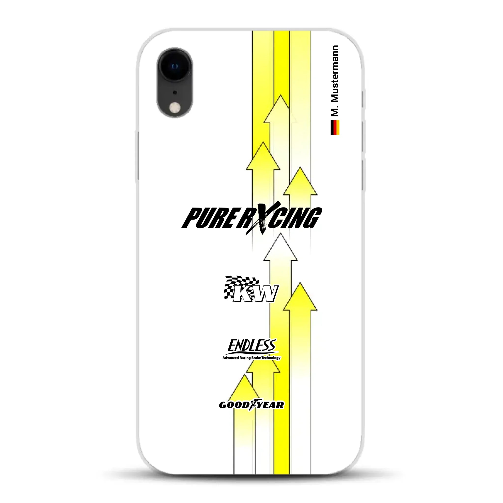 Grellino Porsche GT Livery - Individuelle Handyhülle für iPhone