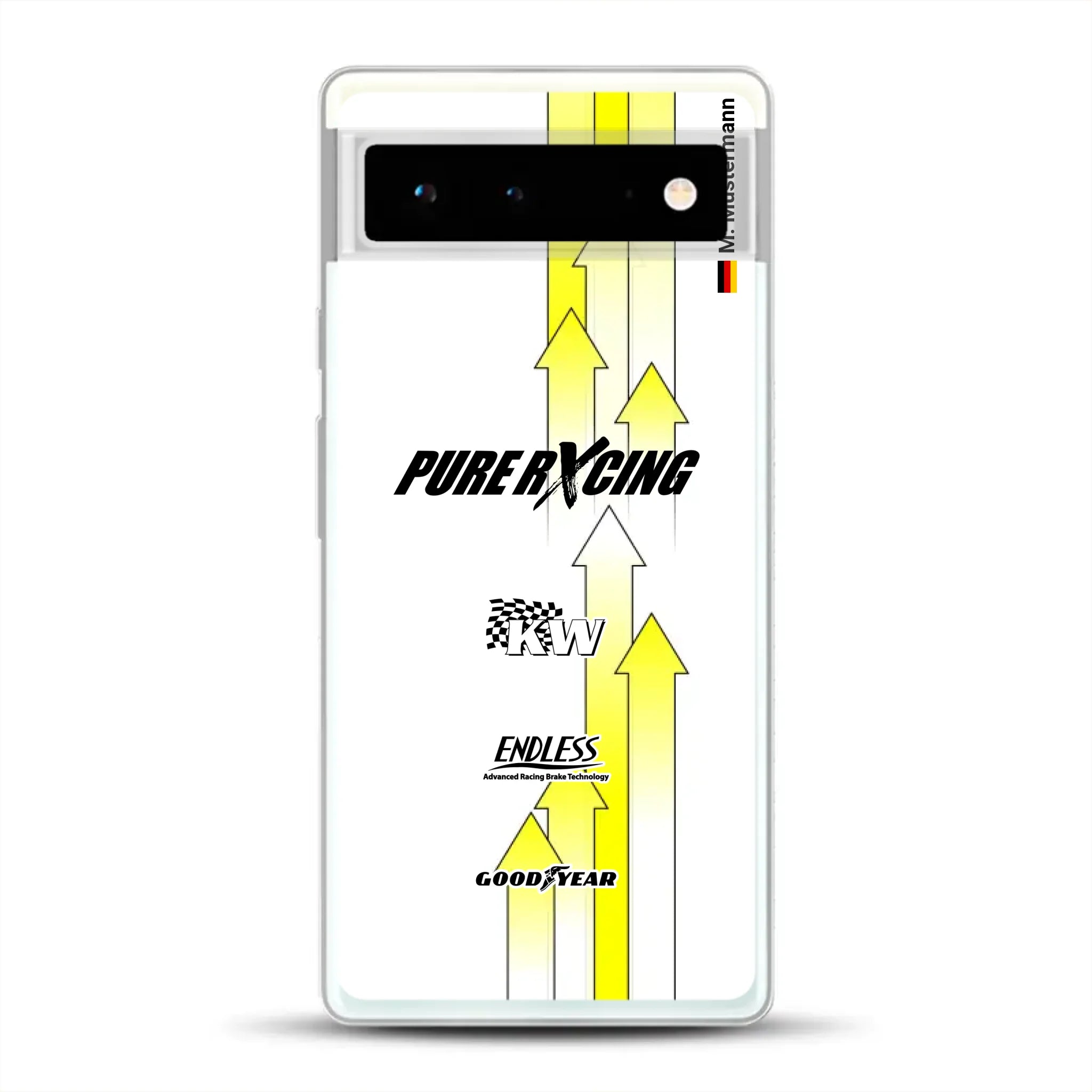 Grellino Porsche GT Livery - Custom phone case for Google