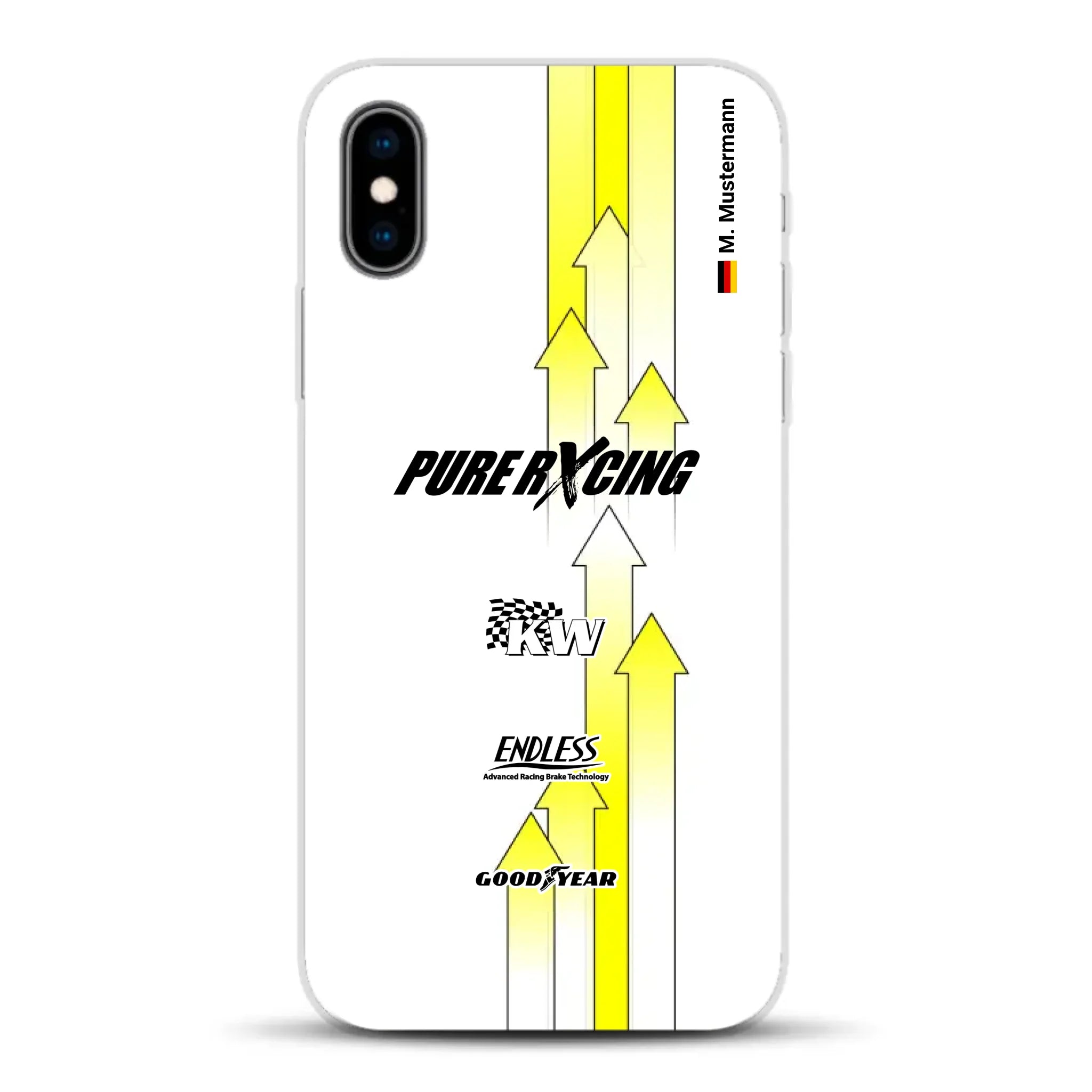 Grellino Porsche GT Livery - Individuelle Handyhülle für iPhone