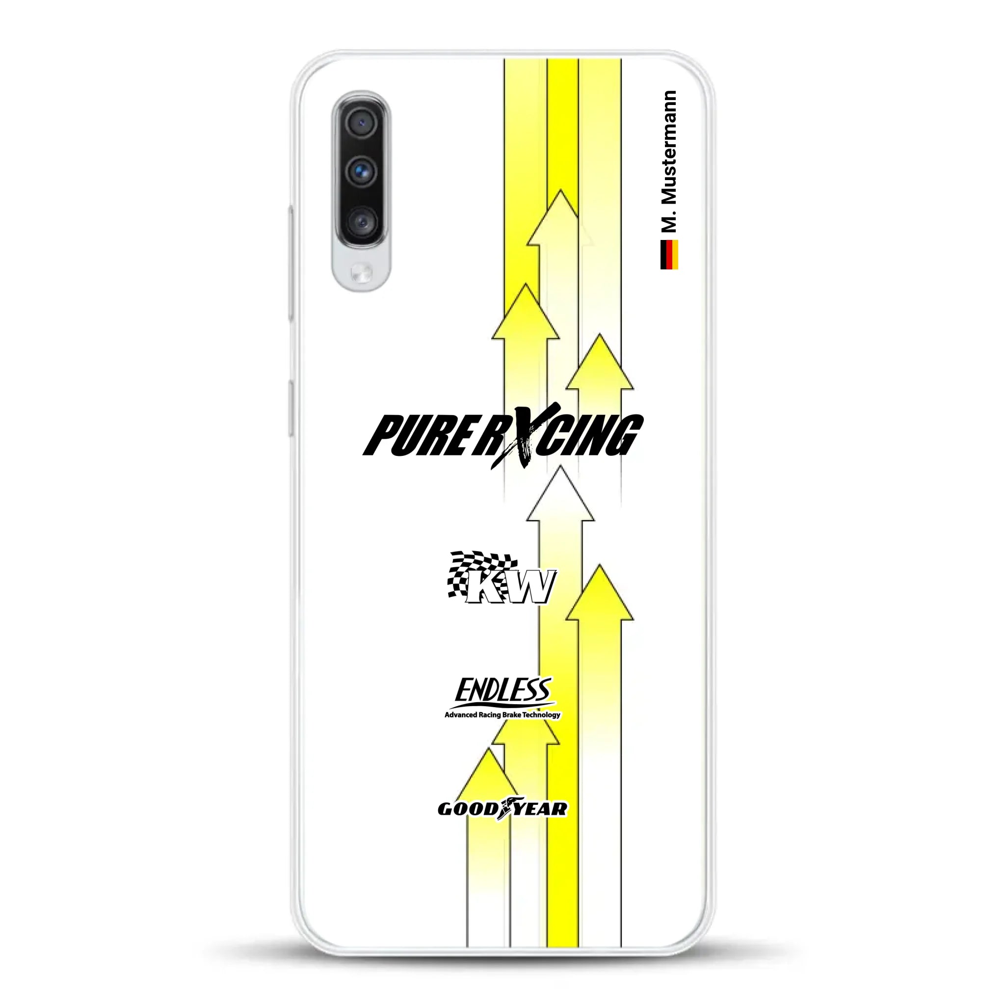 Grellino Porsche GT Livery - Custom phone case for Samsung