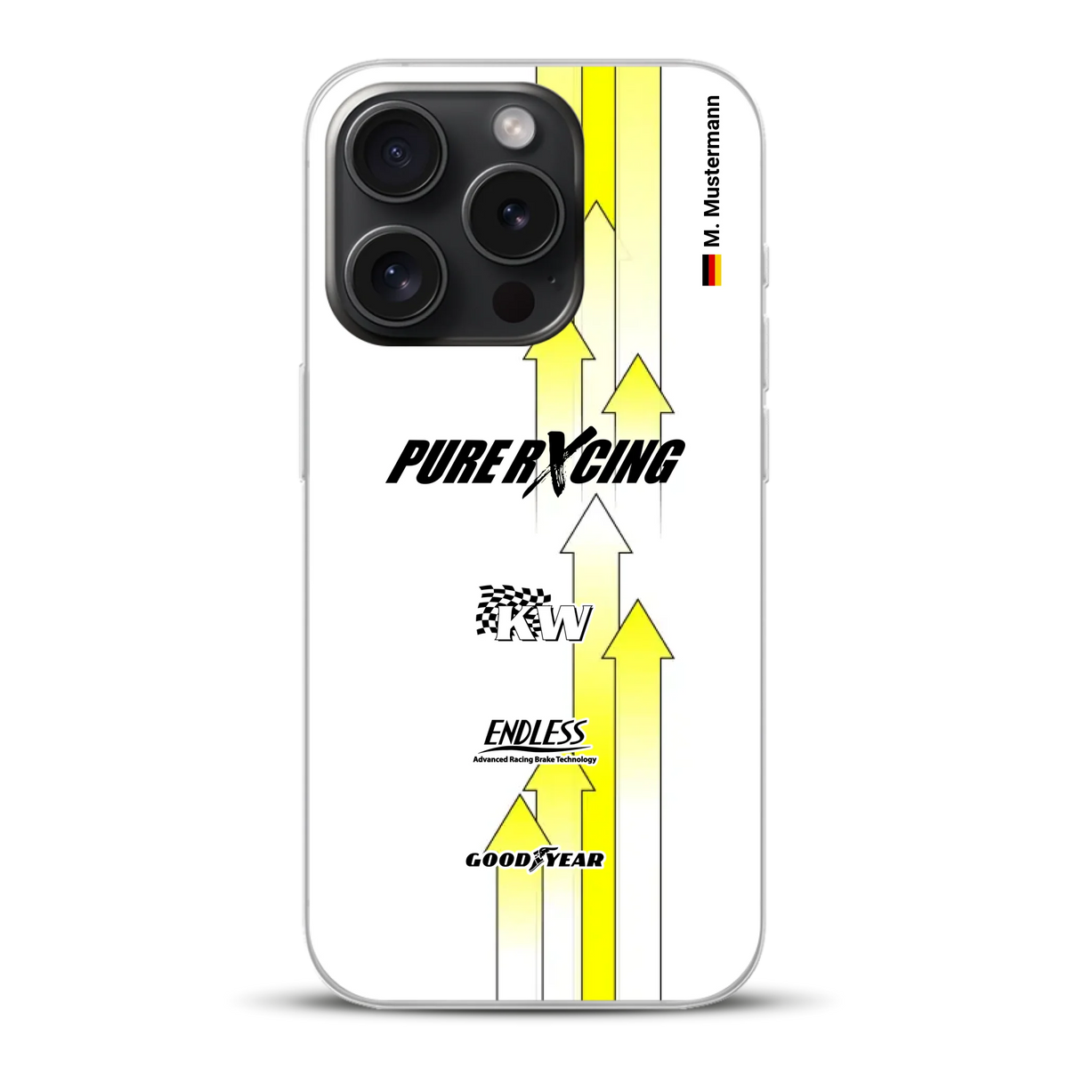 Grellino Porsche GT Livery - Custodia per cellulare personalizzata per iPhone